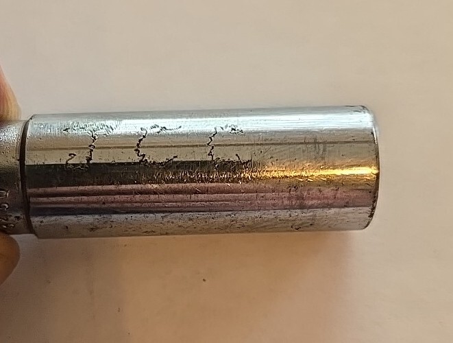 Snap On 1/4″ Drive 7/16″ 6PT SAE Deep Chrome Socket STM14