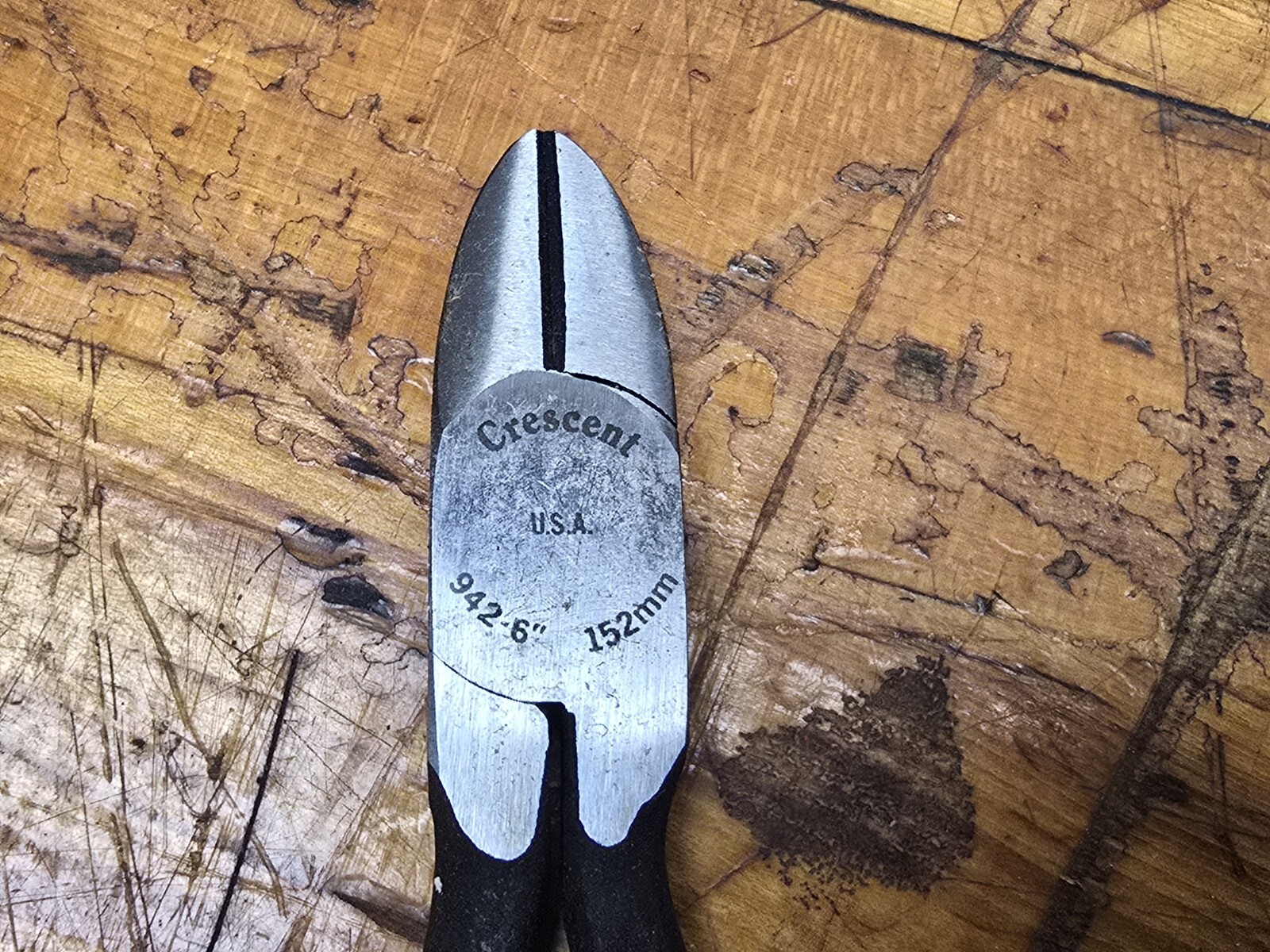 NOS CRESCENT 942-6 6″ DIAGONAL CUTTING PLIERS ORIGINAL BOX, USA MADE