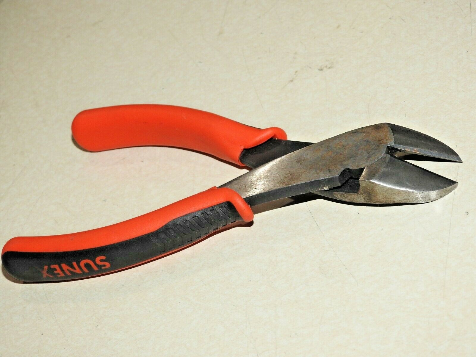 Sunex 360701V Tools 8 In. High Leverage Diagonal Cutting Pliers Soft Grip