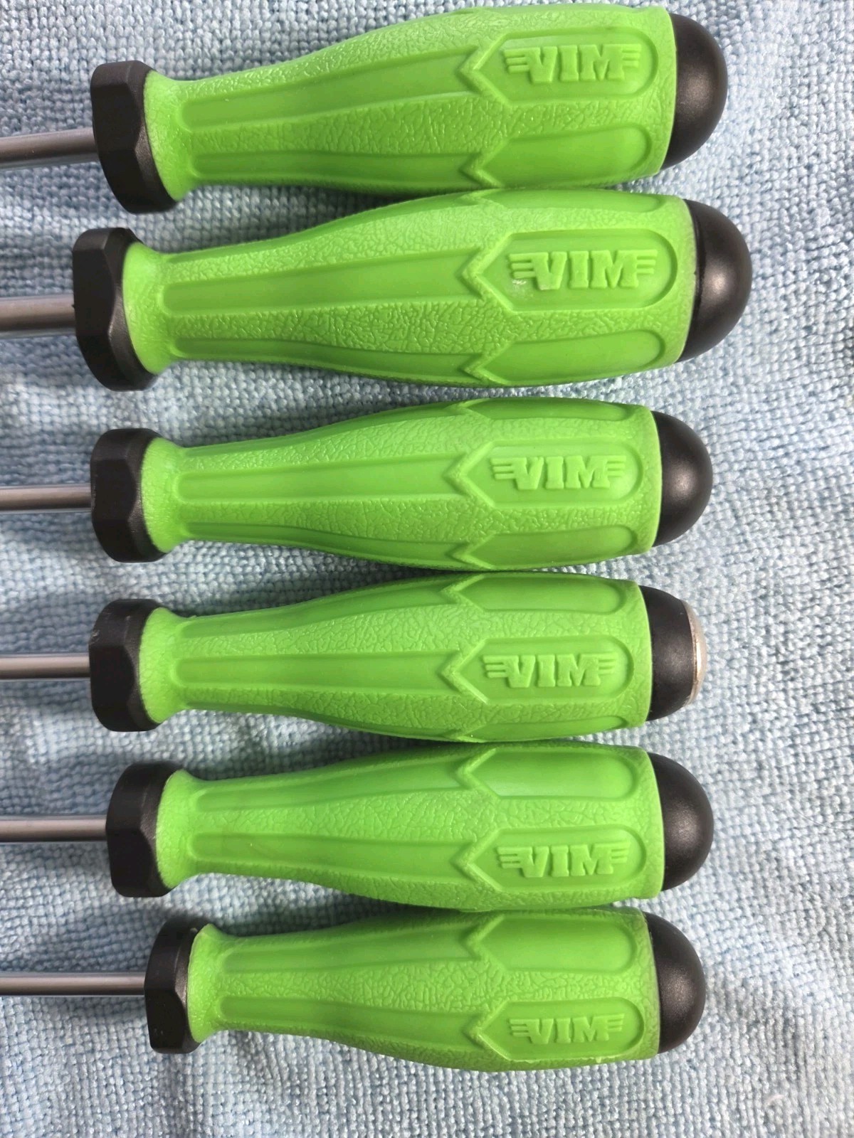 VIM 6 Pc. Green Handle Screwdriver Set