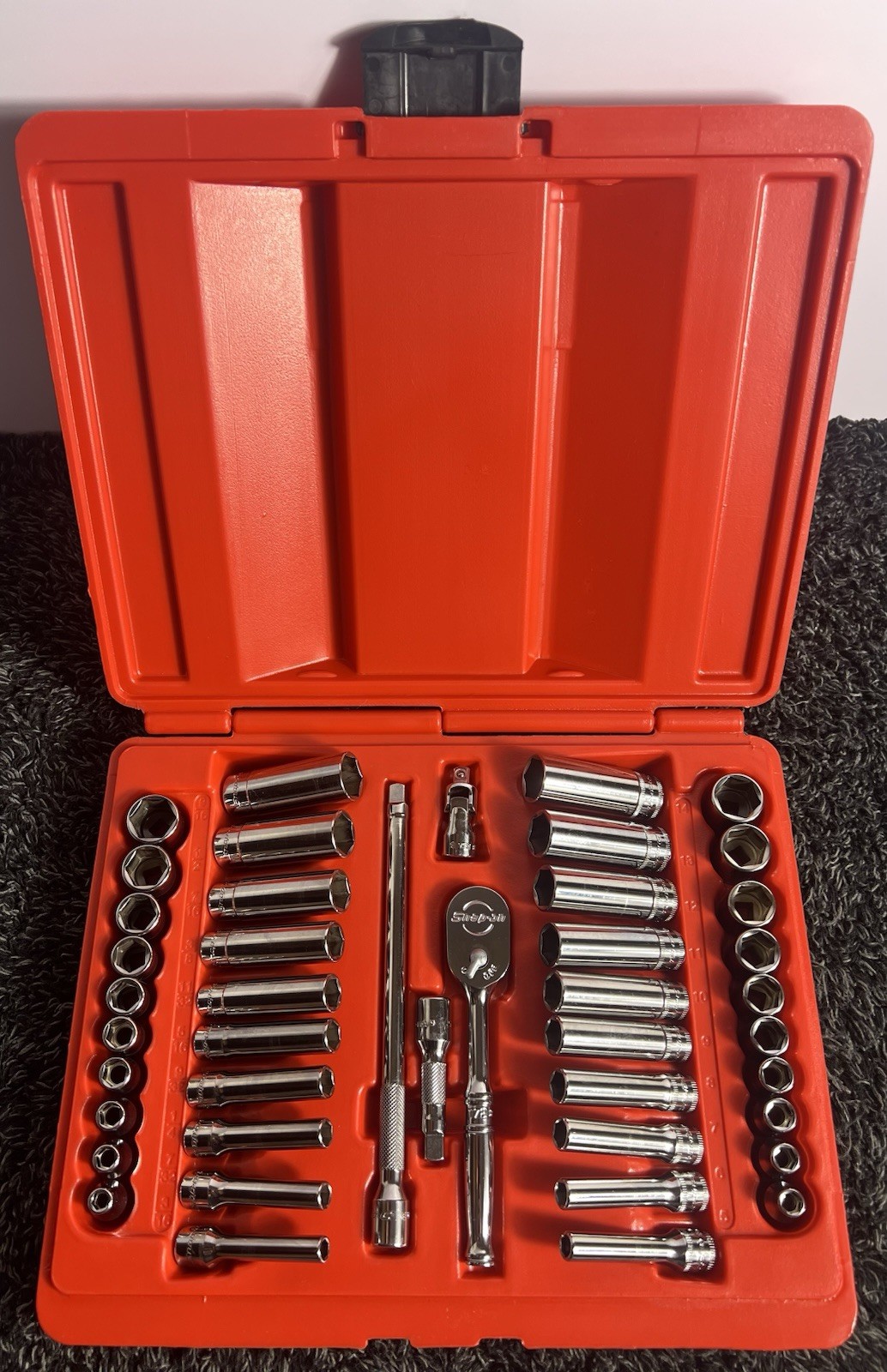 Snap-on 144TMPB 44pc 1/4” Drive 6pt General Service Set *Excellent*