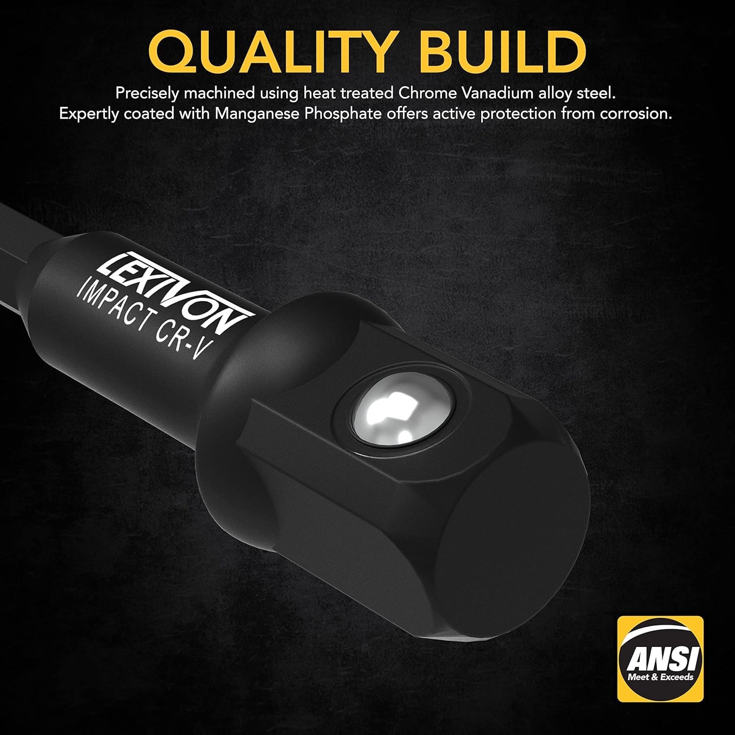 Efficient 3-Piece Impact Adapter Set – Rust-Proof & Quick Change Compatible