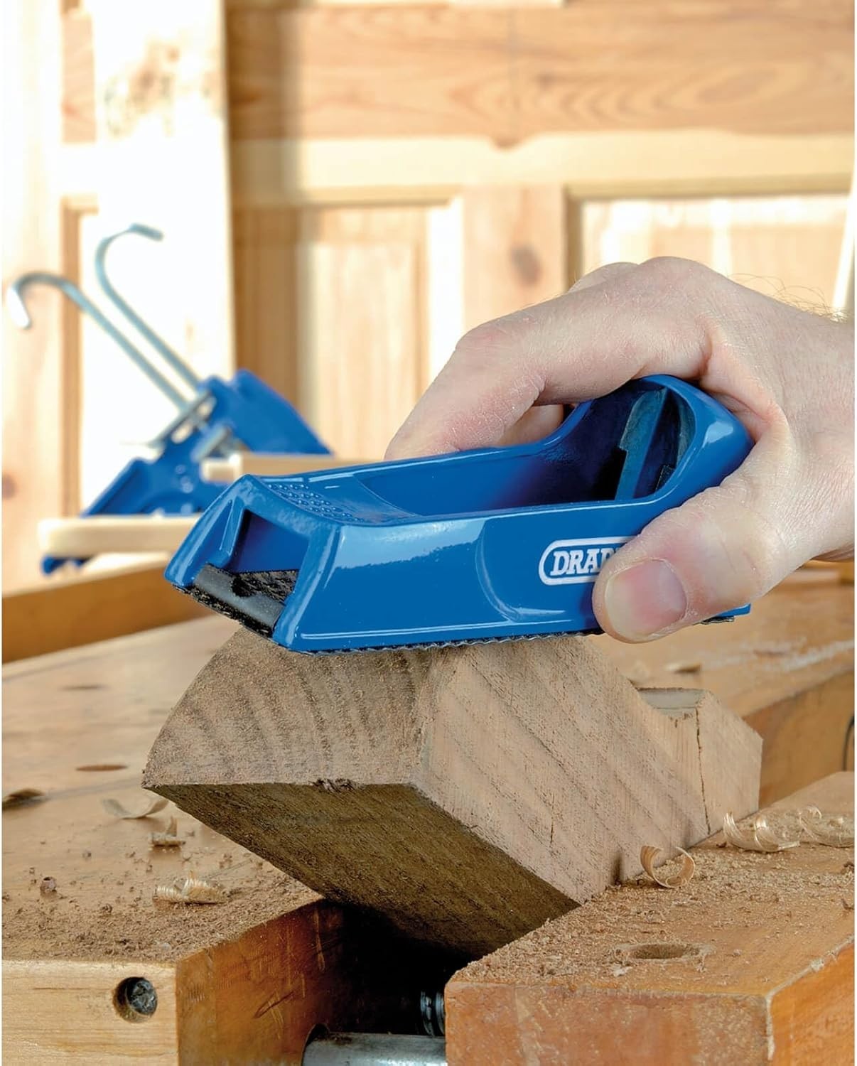 Draper Multirasp Block Plane 140mm Woodworking Plasterboard Rasp Tool 13849