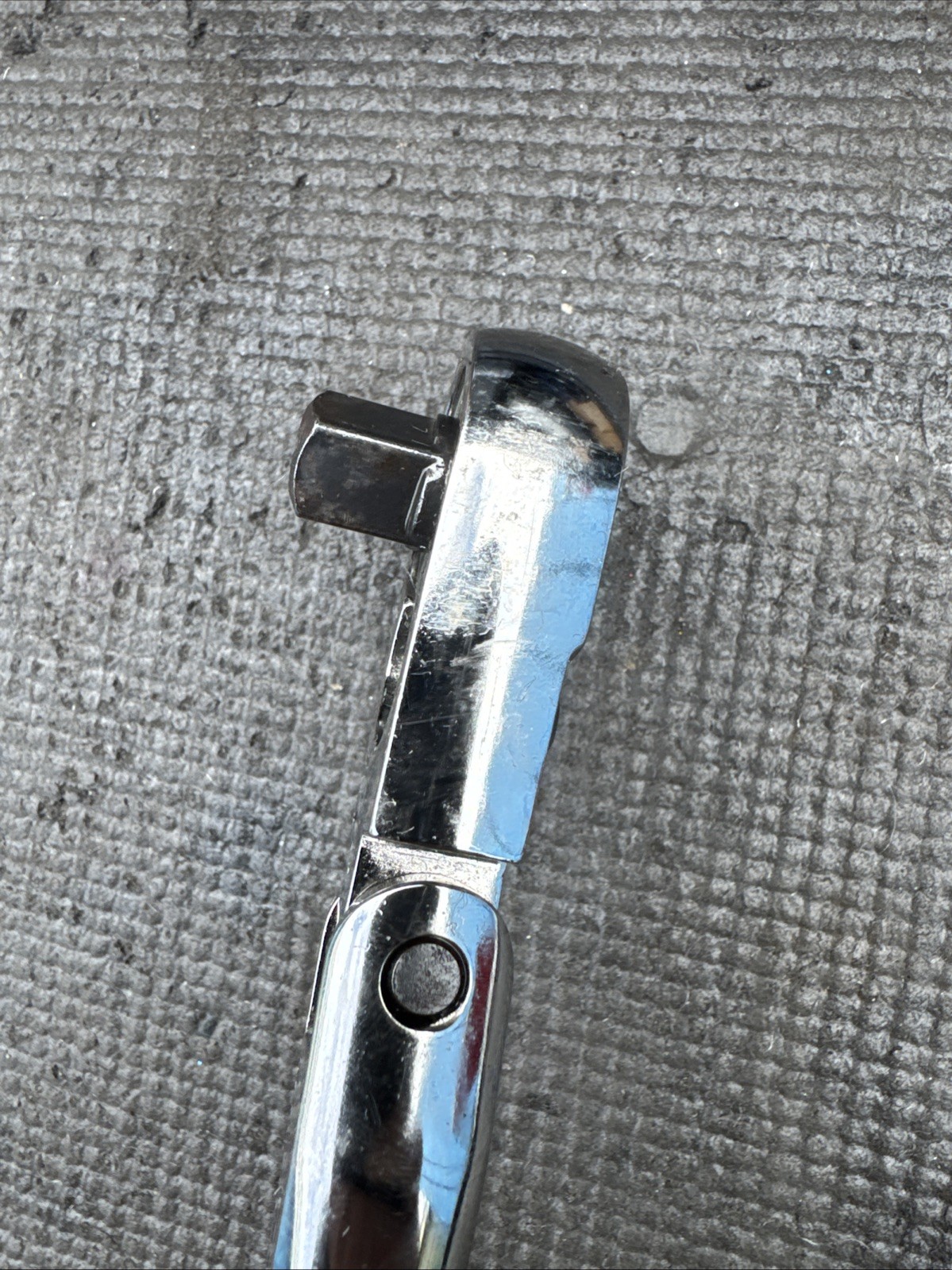 Sears Craftsman 12″ Flex Head Ratchet 3/8″ Drive Black 44836 KZ USA Nos