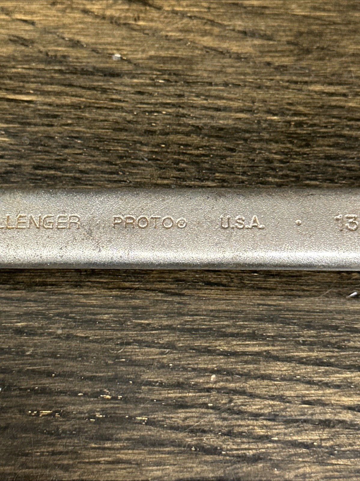 Vintage Challenger by Proto 6126 Combination Wrench 13/16 USA 10 1/4 Inches long