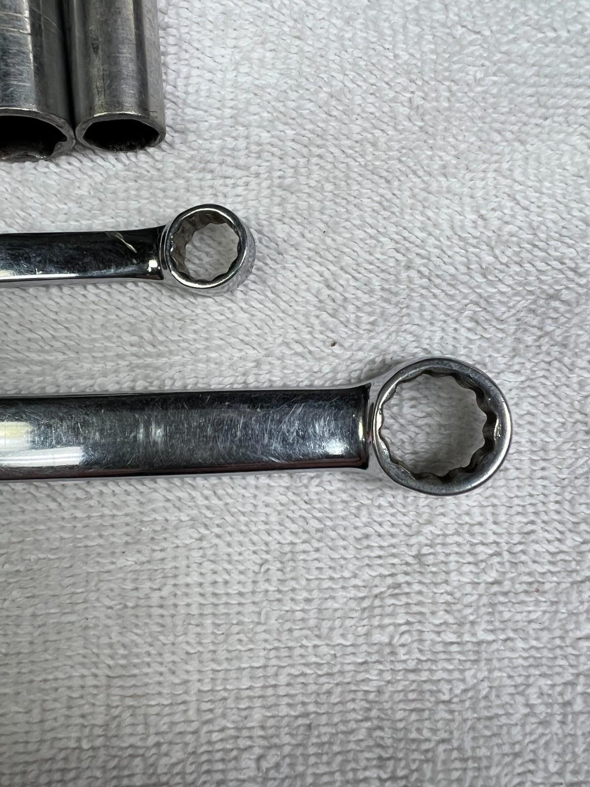 Snap on Combo Wrenches and 3/8 sockets Deep/standard SAE/Metric Lot of 10
