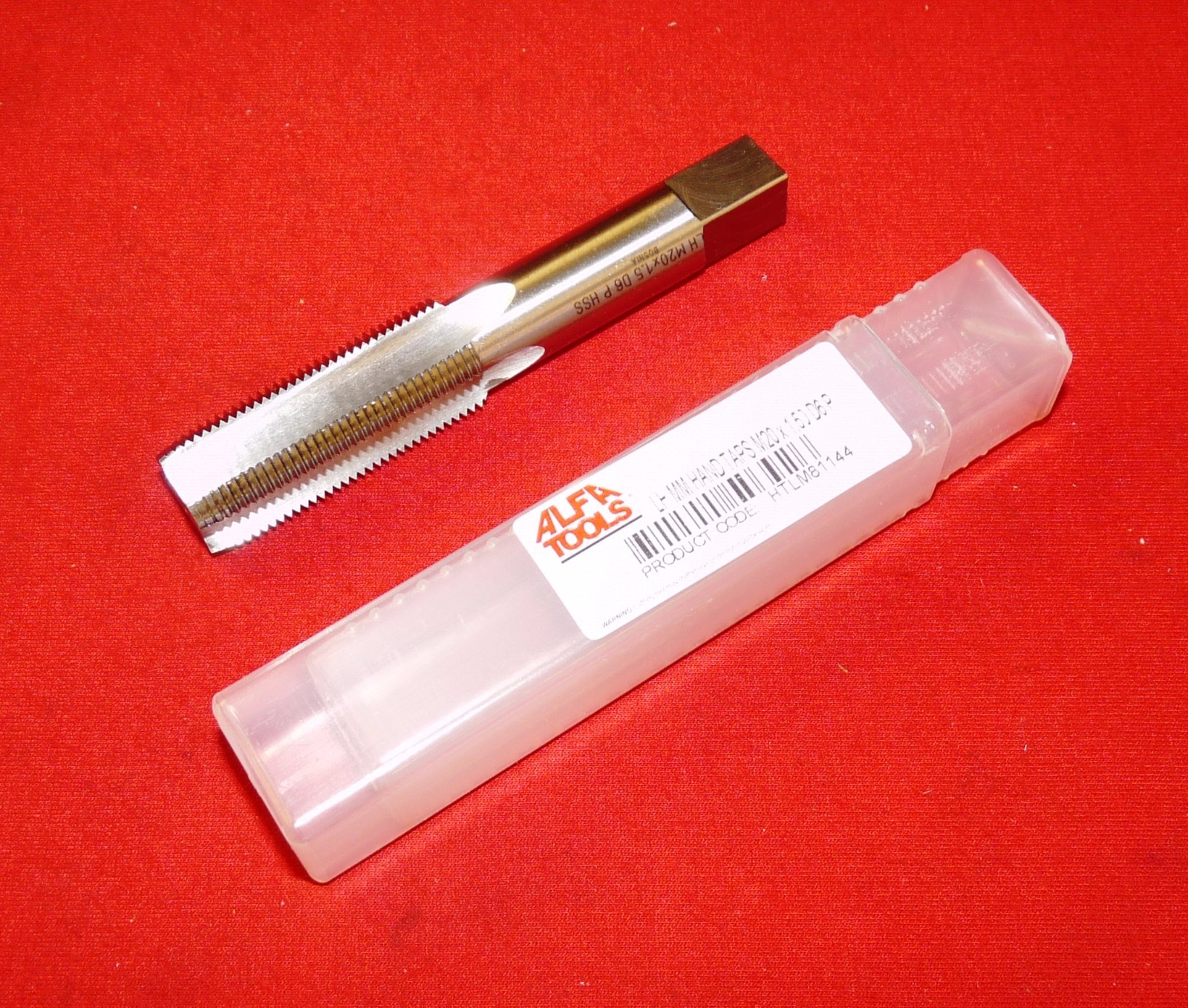 M20 x 1.50 LEFT HAND Plug Tap Alfa HTLM81144 20MM X 1.5 HSS 4FL LH Metric