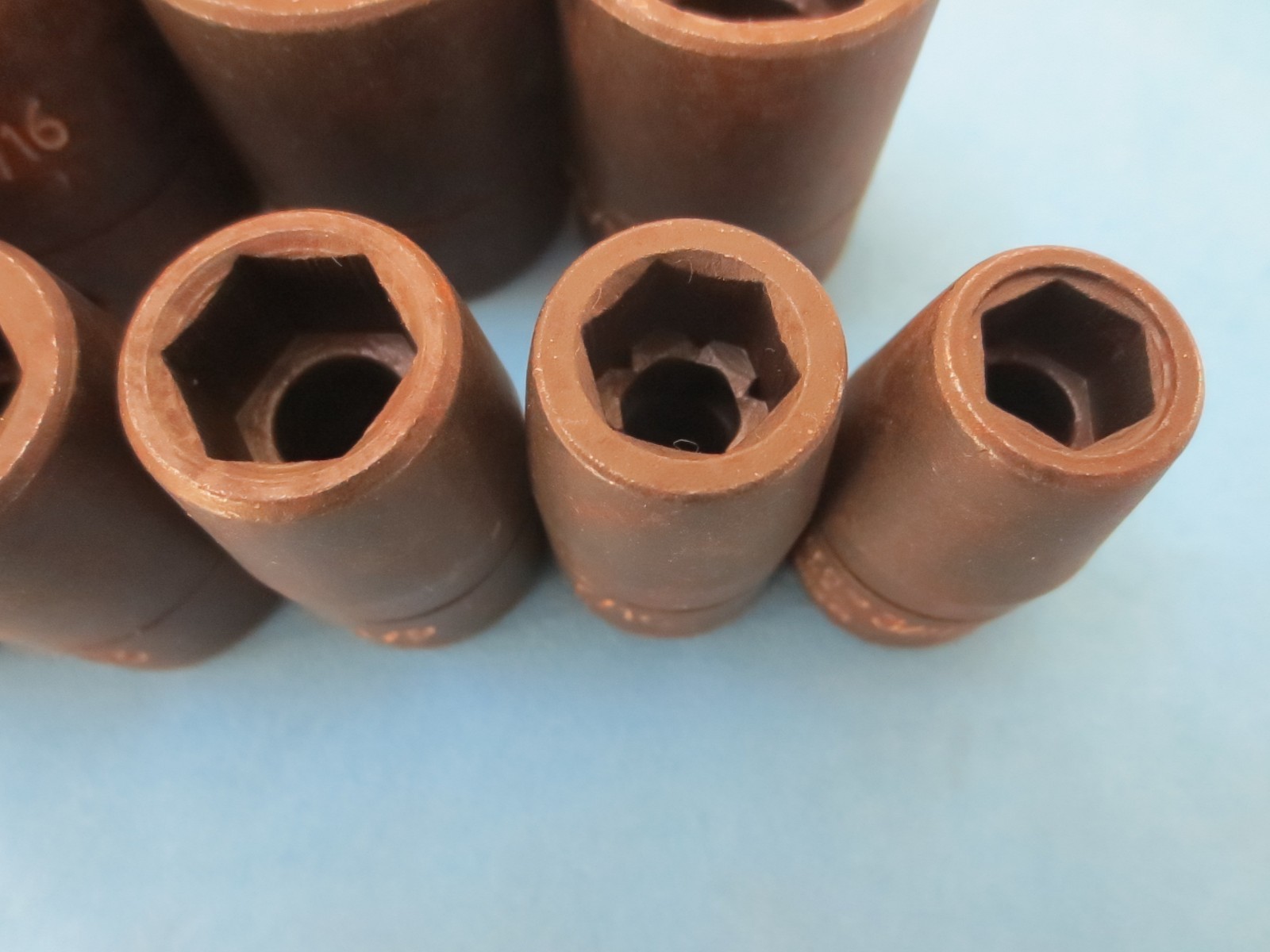10 pc. Set Proto Dyna Ring. ½” Dr, 6 Point, Impact Socket, SAE ★★ Made in USA ★★