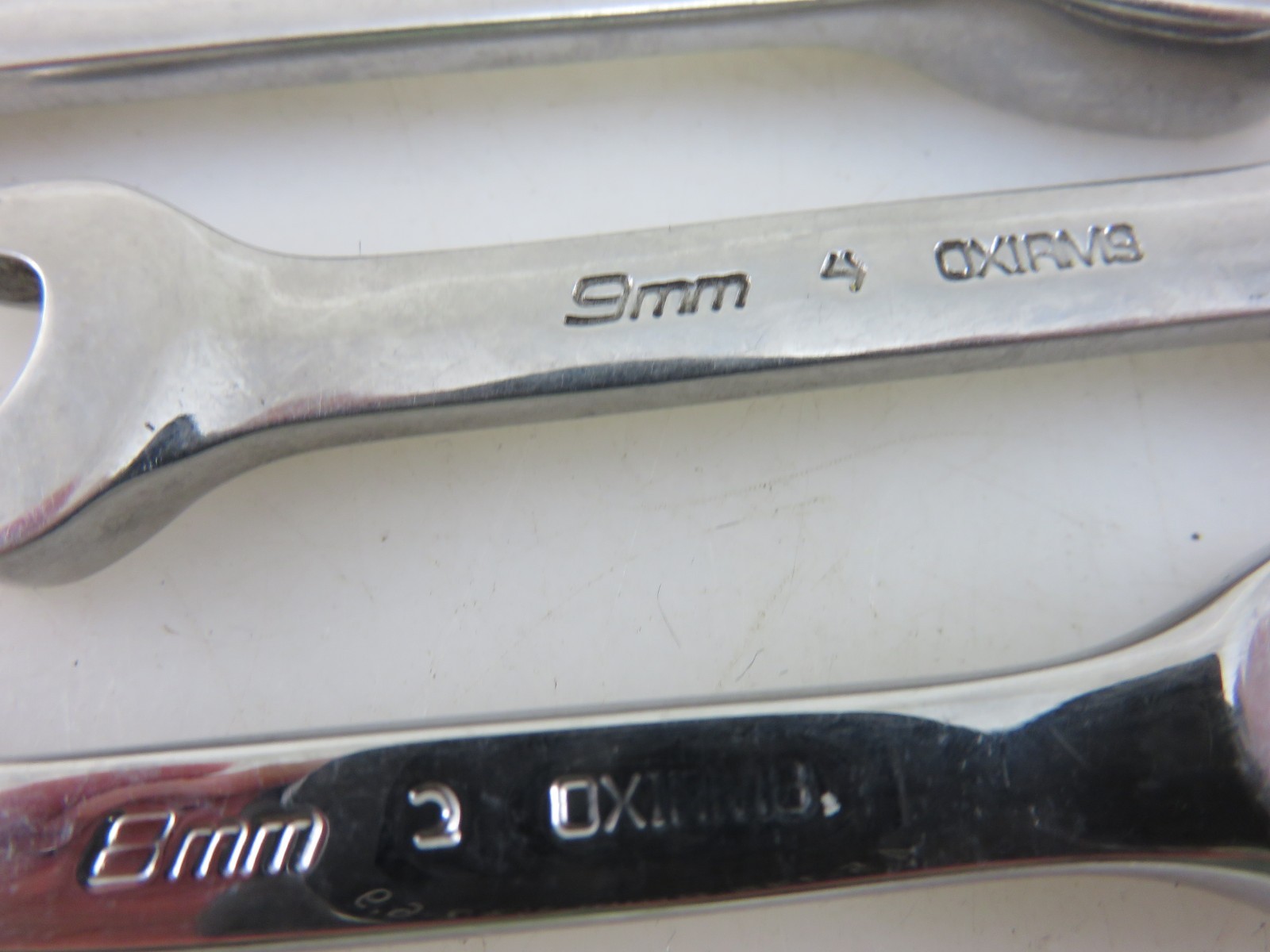 Snap-On METRIC OXIRM Stubby Ratcheting Combination Wrench 7pc Set
