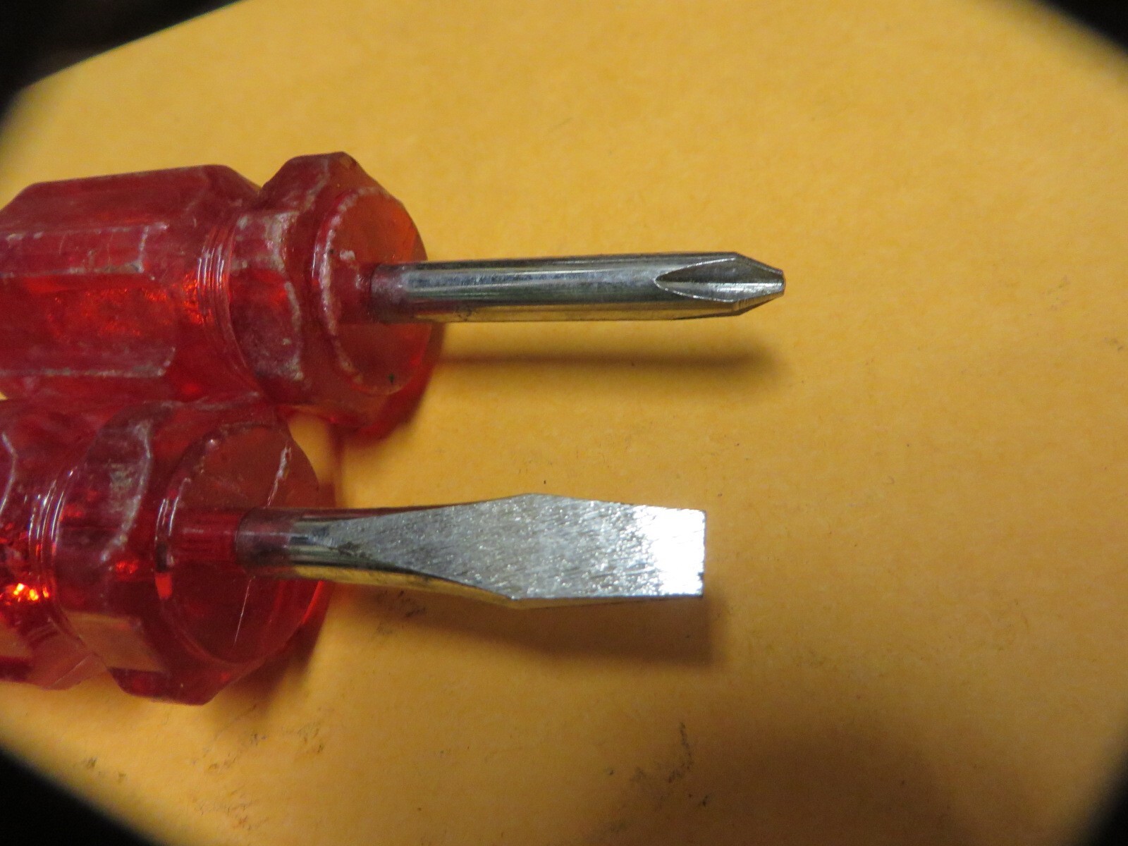 STUBBY PHILLIPS and FLAT BLADE SCREWDRIVER SET OF 2