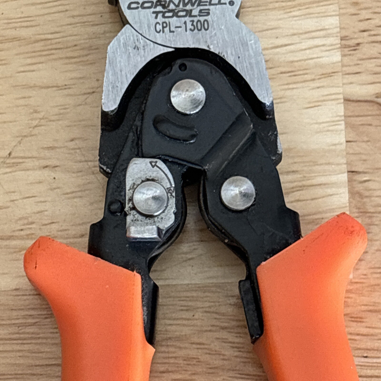 Cornwell Tools Compound Action Needle Nose Pliers W/ Cutter Orange CPL-1300