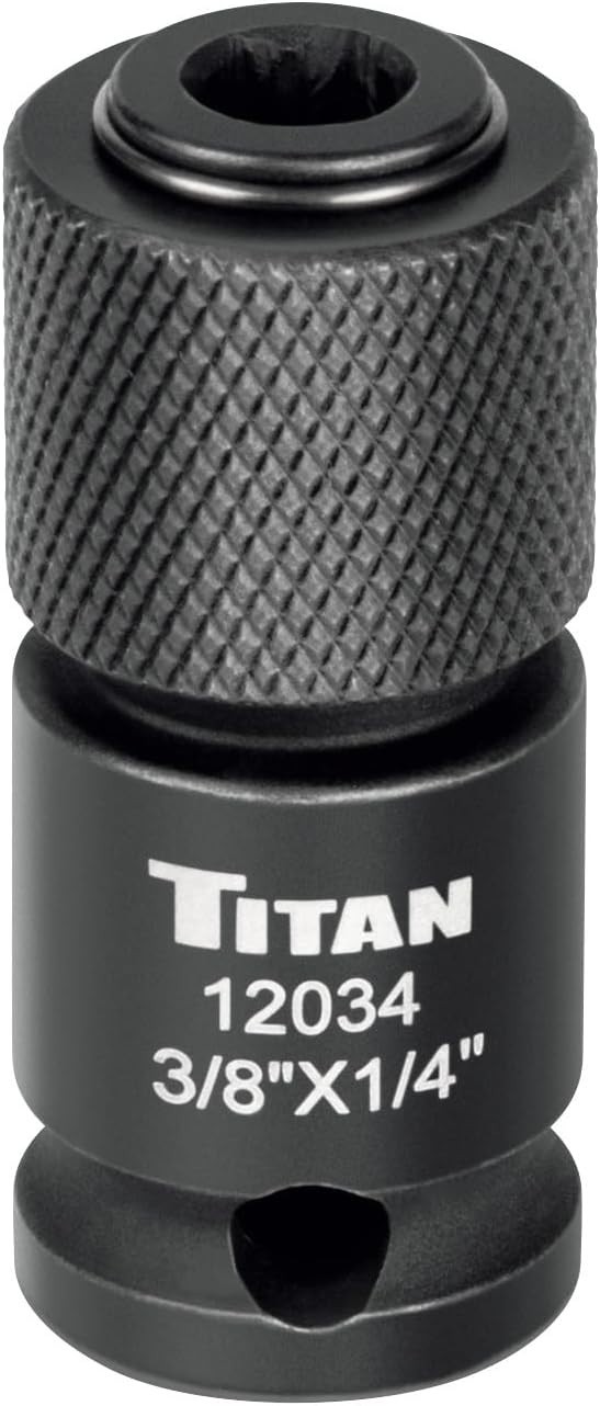 3/8″ Square Drive to 1/4″ Hex Impact Adapter Chrome Molybdenum Steel