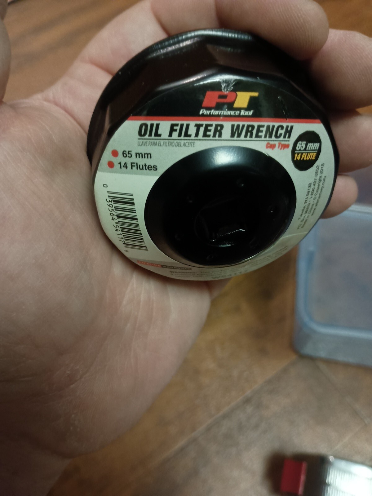 Performance Tool W54117 Filter Cap Wrench