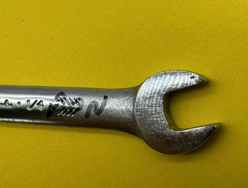 Proto Professional 1/4″ x 5/16″ Double Open End Wrench 3018 USA