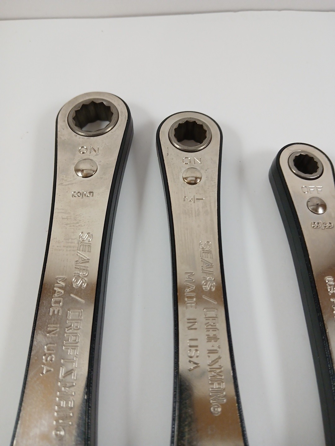 Craftsman 43670 4 Piece Box End Ratcheting Wrench Set SAE 1/4″ – 3/4″ 12 Pt