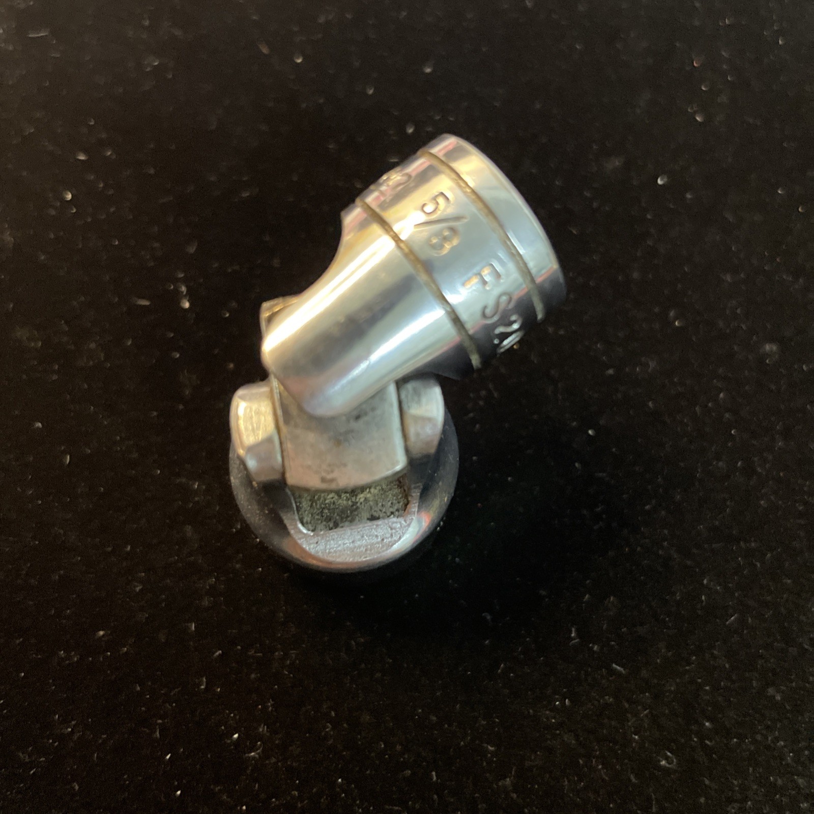 Snap-on FS20A 3/8″ Drive 5/8″ 6 Pt. Universal Swivel Socket Chrome Mechanic USA
