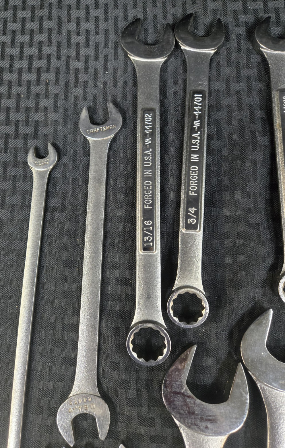 Craftsman SAE Combination Wrench Set, USA 13 pc 3/8 to 1-1/8″, and Thin Wrenches