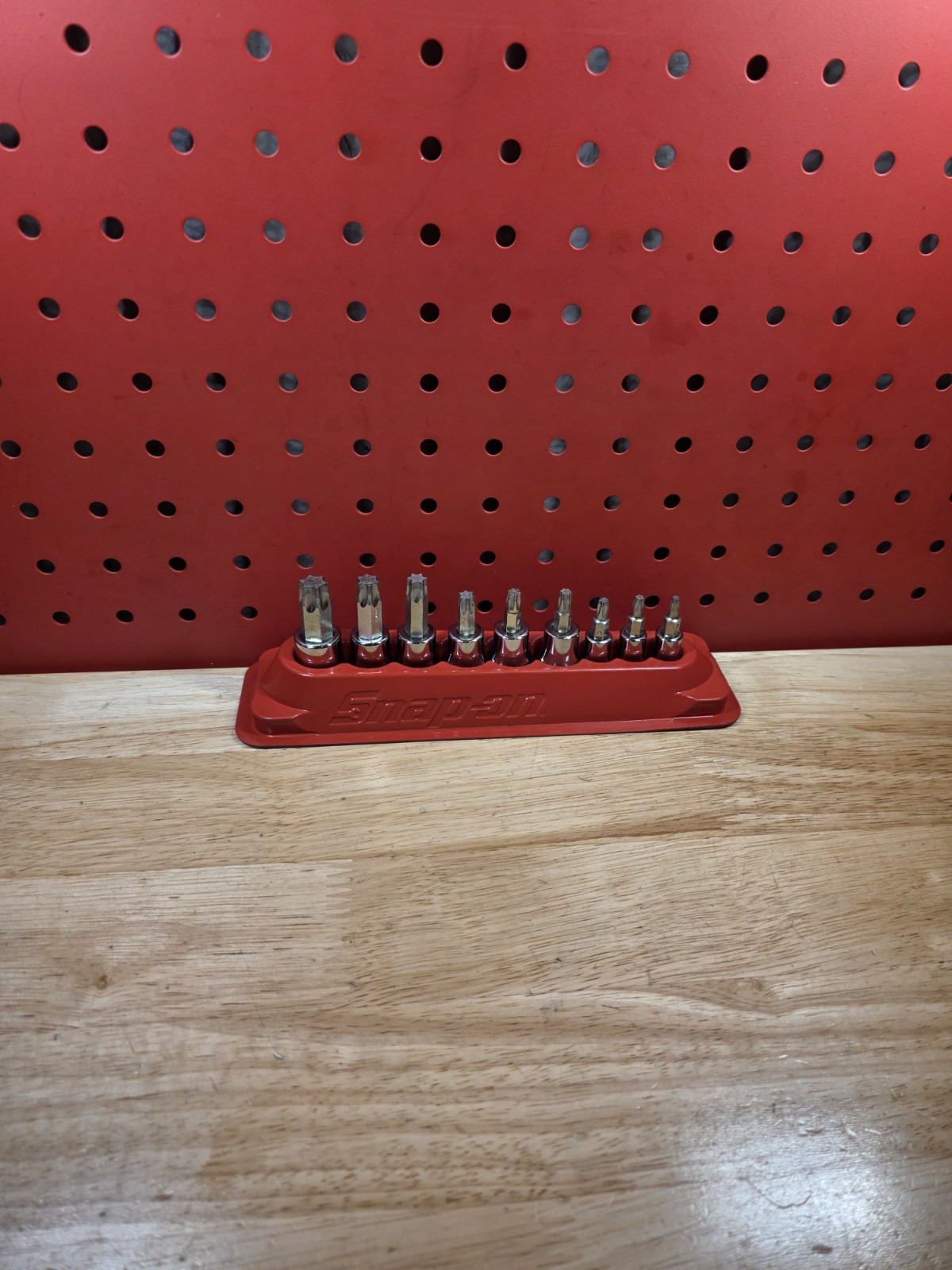 Snap-on 209EFTXBY 9-Piece Combo Drive HEAVY DUTY Removal Torx Bit Socket Set USA