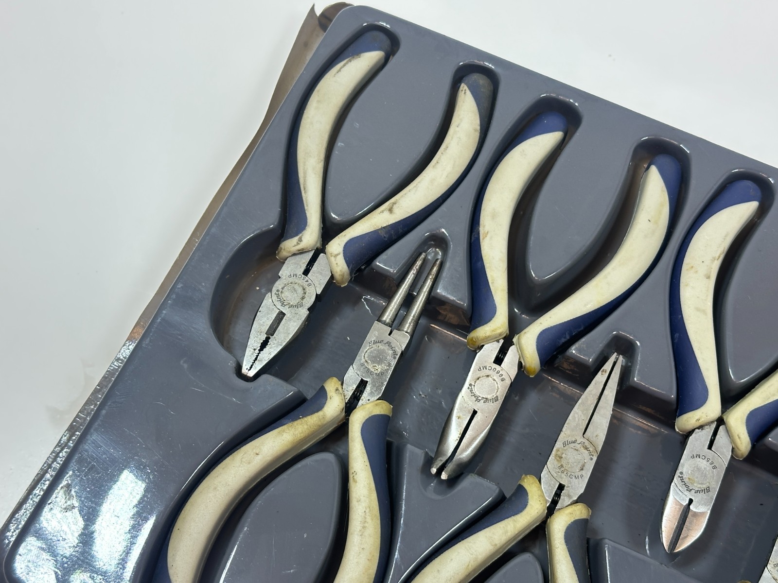 Blue-Point Tools BMPL1000 9pc Soft Grip Precision Mini Pliers And Cutters Set
