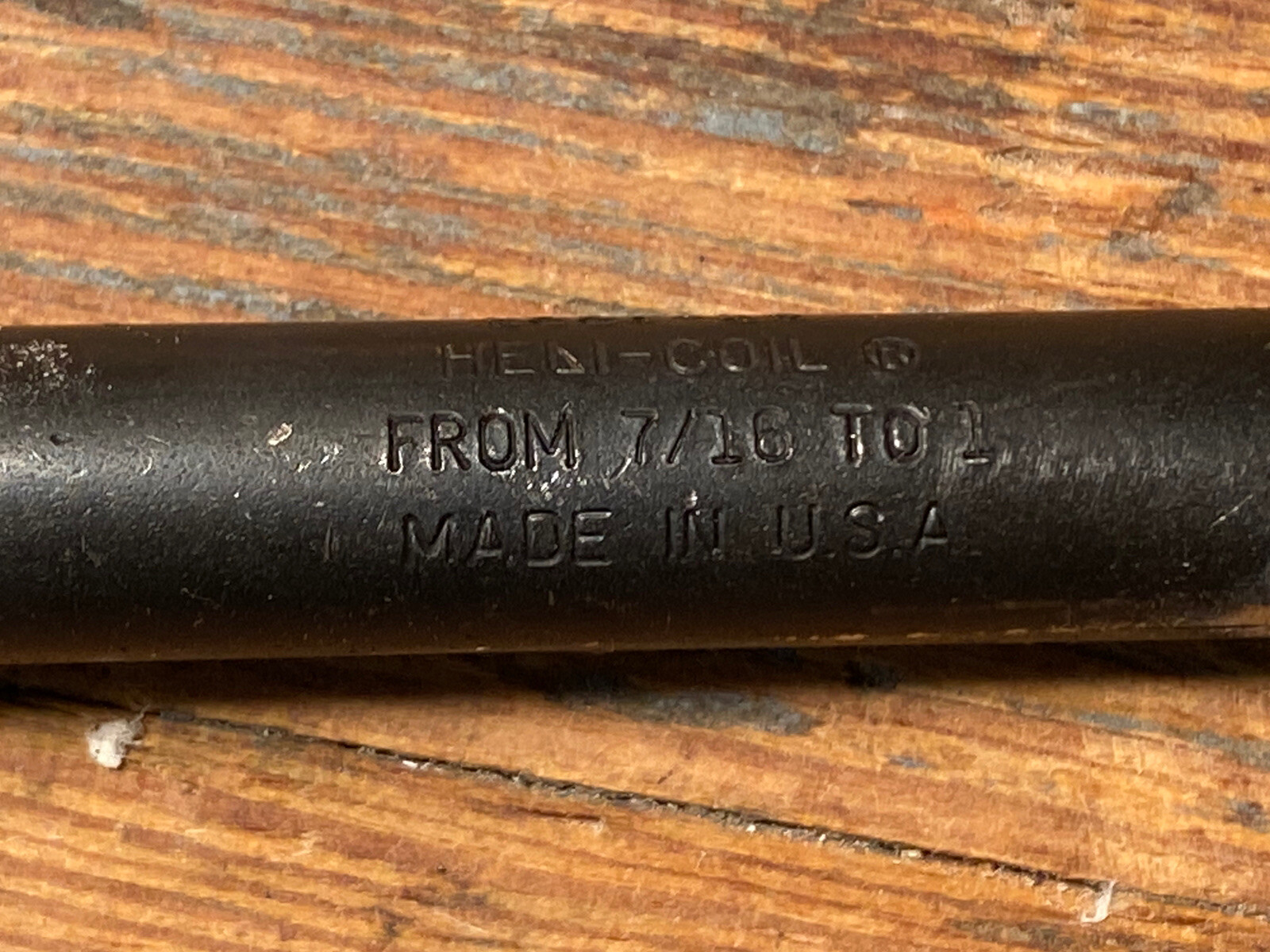 HELI-COIL 7/16″ to 1″ Nominal Diam Thread Insert Extracting Tool 1227-16 Tanged