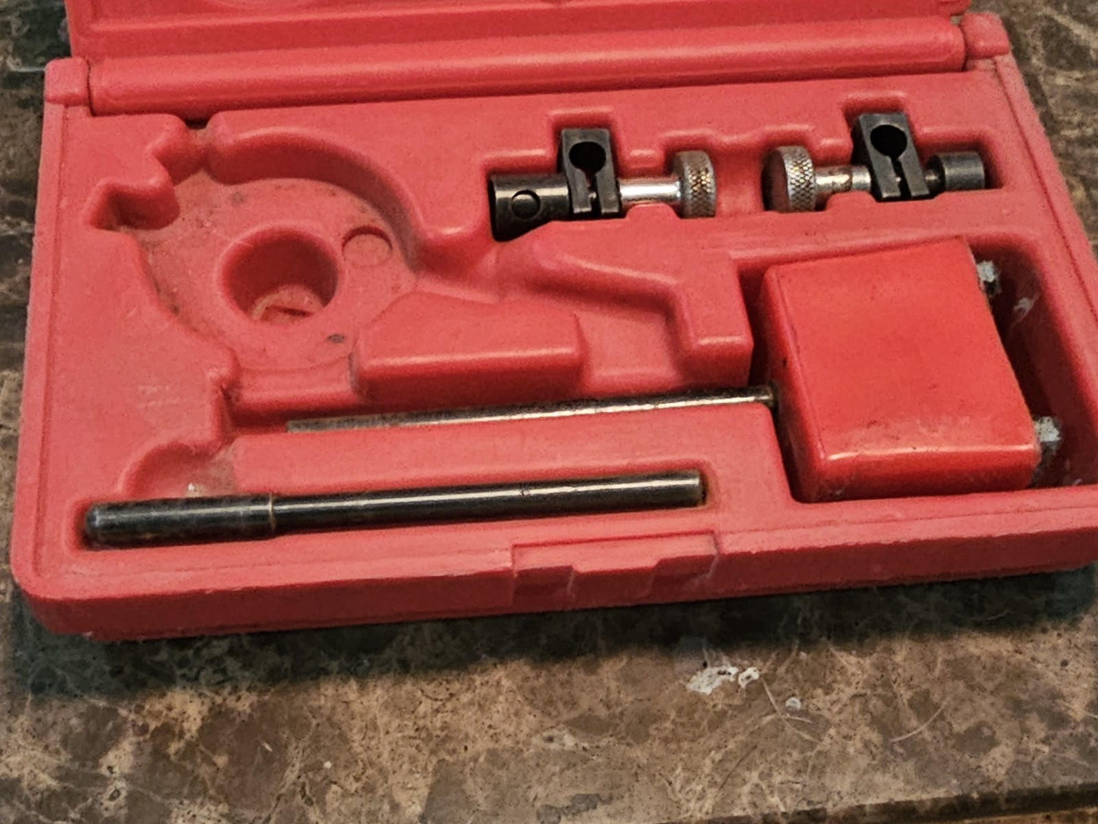 Snap On Dial Test Set PMF 136 Snap -On Tool Set. ** Missing DIAL