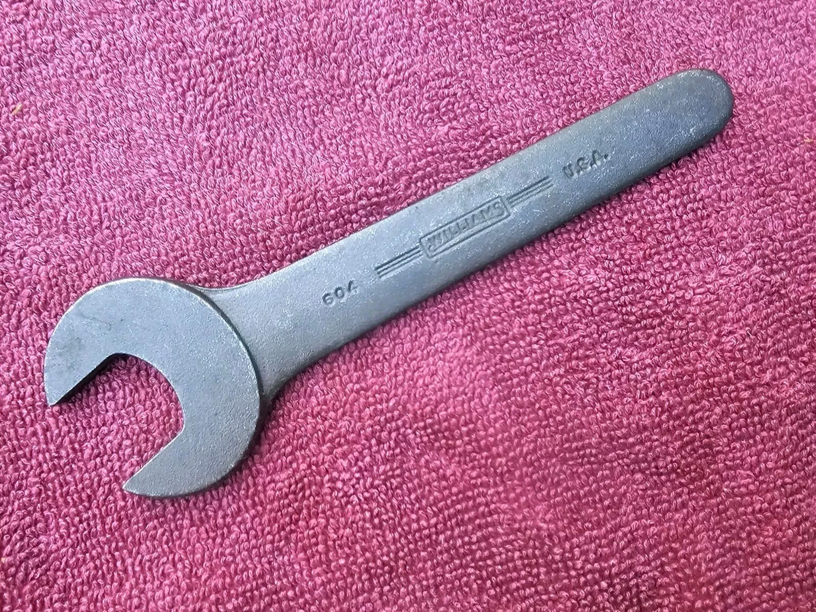 Williams 604 Engineers Wrench 25/32″, New Old Stock