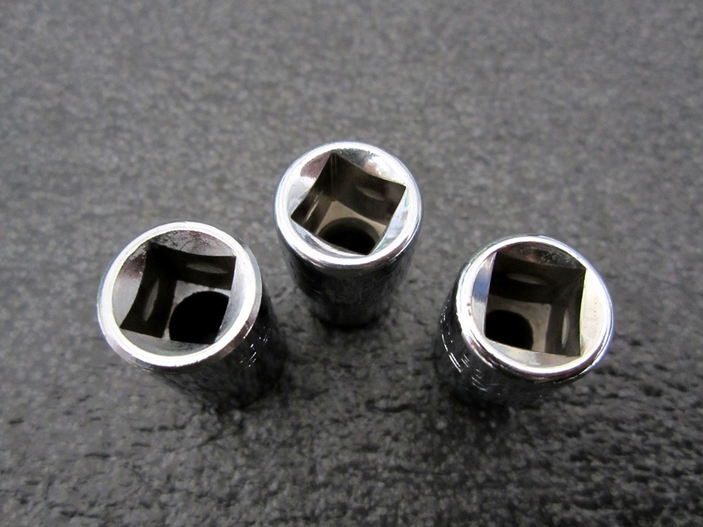 Vintage Craftsman 3/8″ Drive SAE 8pt Sockets 8 Point Made in USA