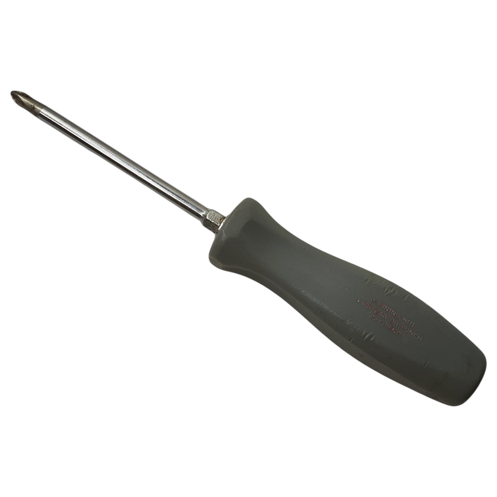 Snap-on Pozidriv Screwdriver #2 SDDZ42 Sold As Pictured Mechanic Tool USA Gray