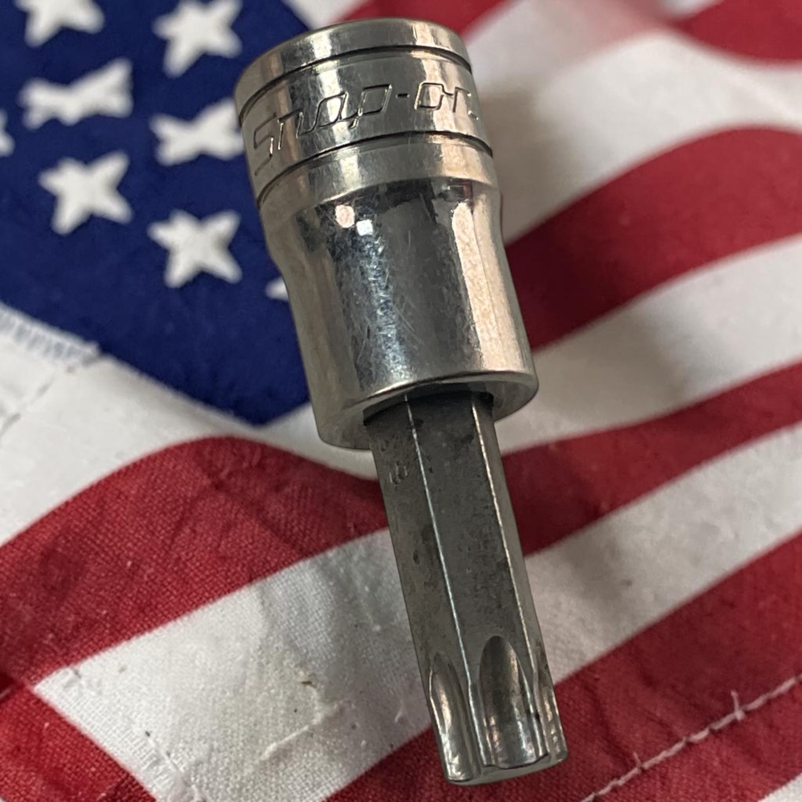 Snap-On Torx Bit Socket T50 FTX50E 3/8″ Drive Sold As Pictured Mechanic Tool USA