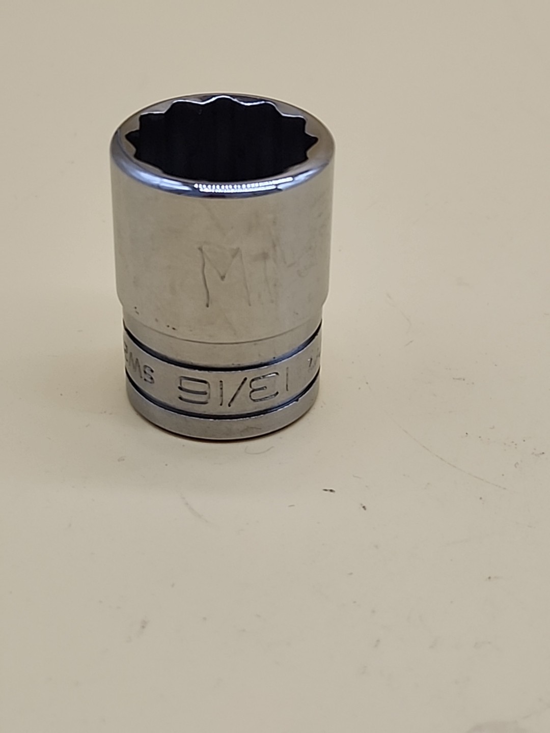 Snap-on Tool SW261 – 13/16″ SAE Shallow Socket 1/2″ Drive 12 Pt USA