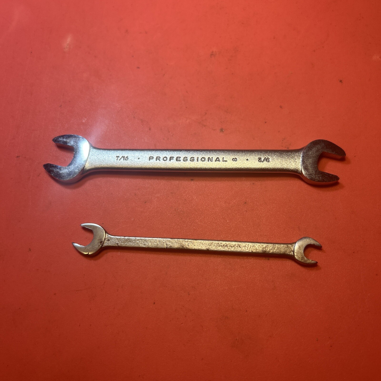 PROTO TOOLS – Lot Of 2 Double Open End Wrenches (3021 & 3018) USA