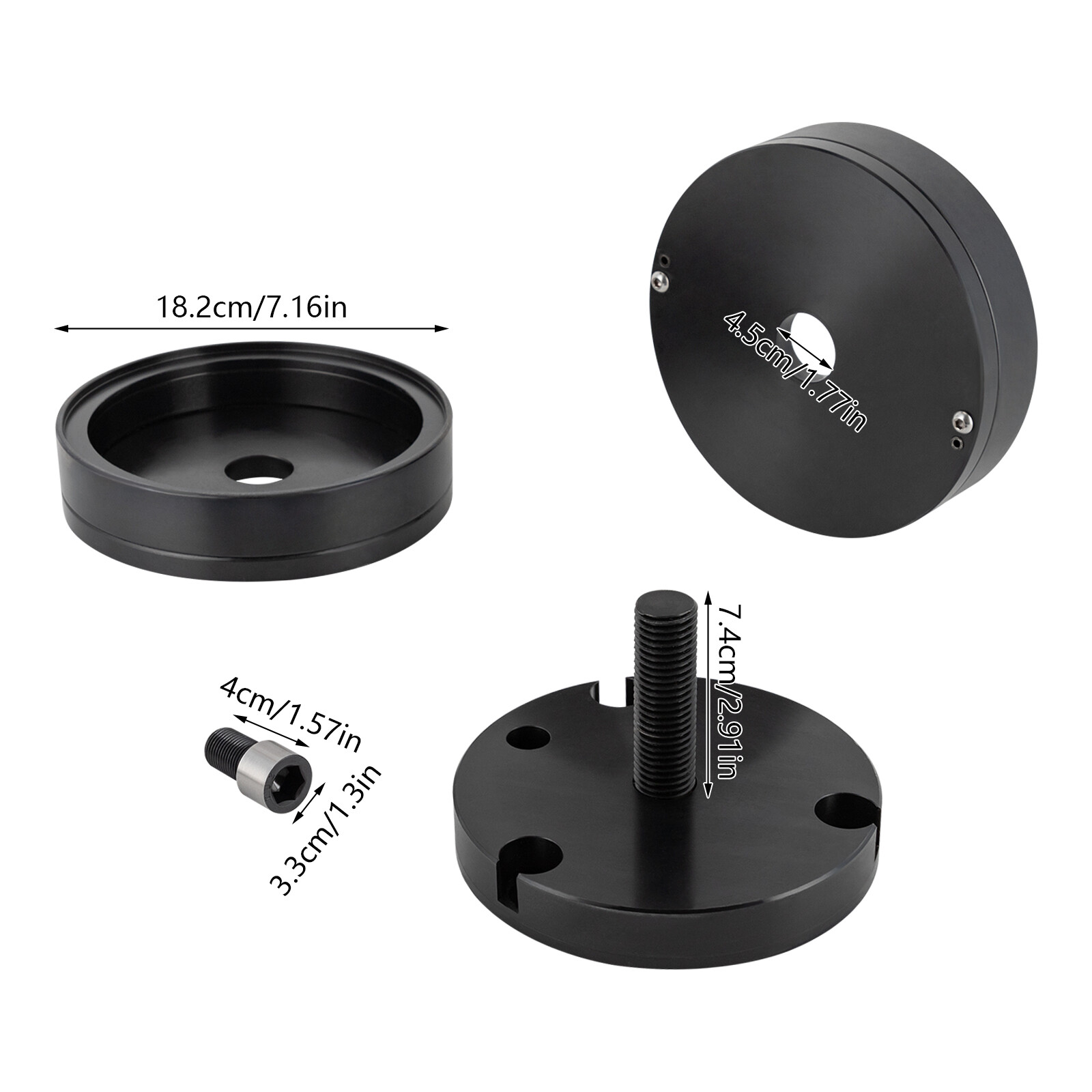 Seal/Wear Sleeve Locator Installer Kit Front & Rear Crankshaft Installation Tool