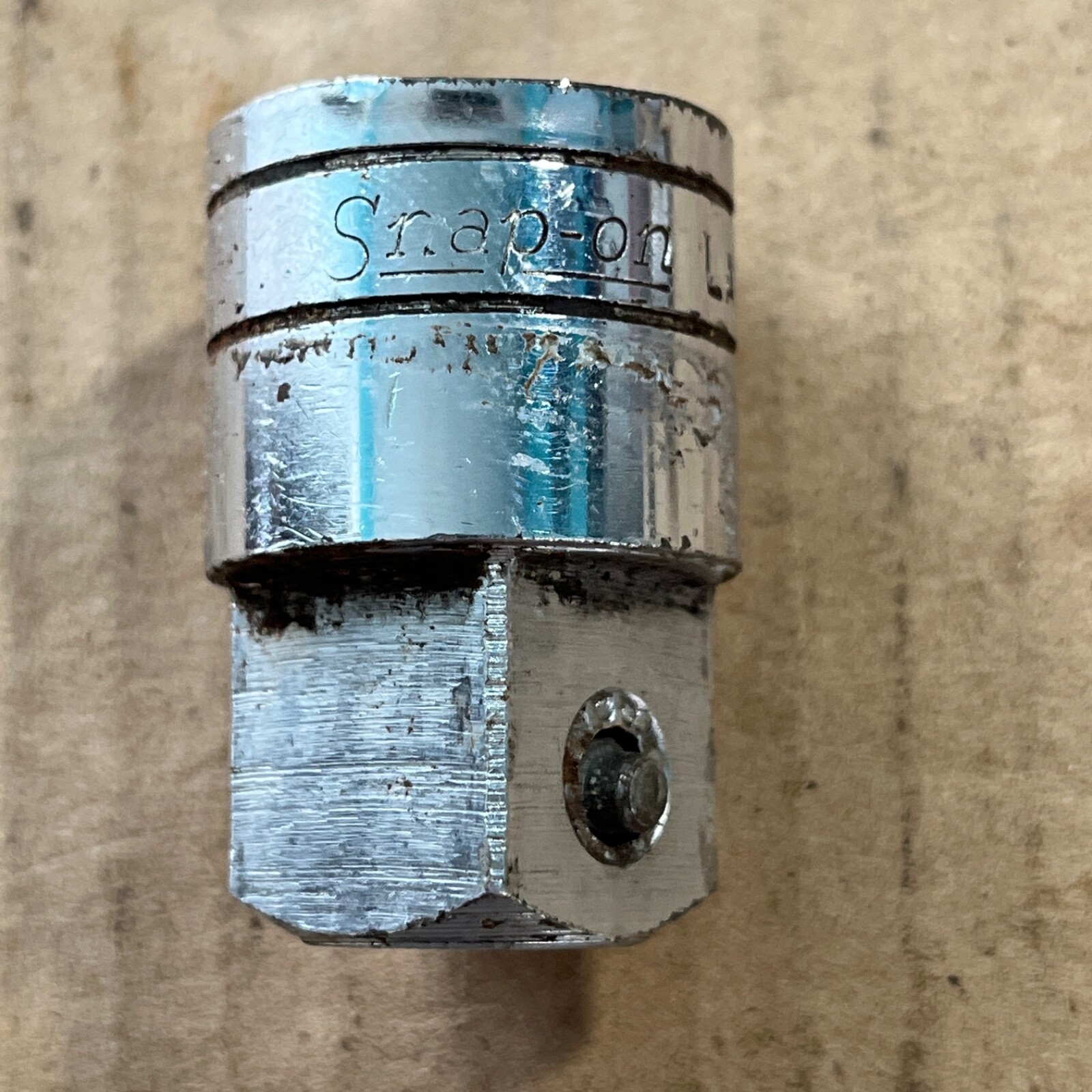 Snap-on LA12 1/2″ Female to 3/4″ Male Drive Socket Adapter Reducer Lock Button
