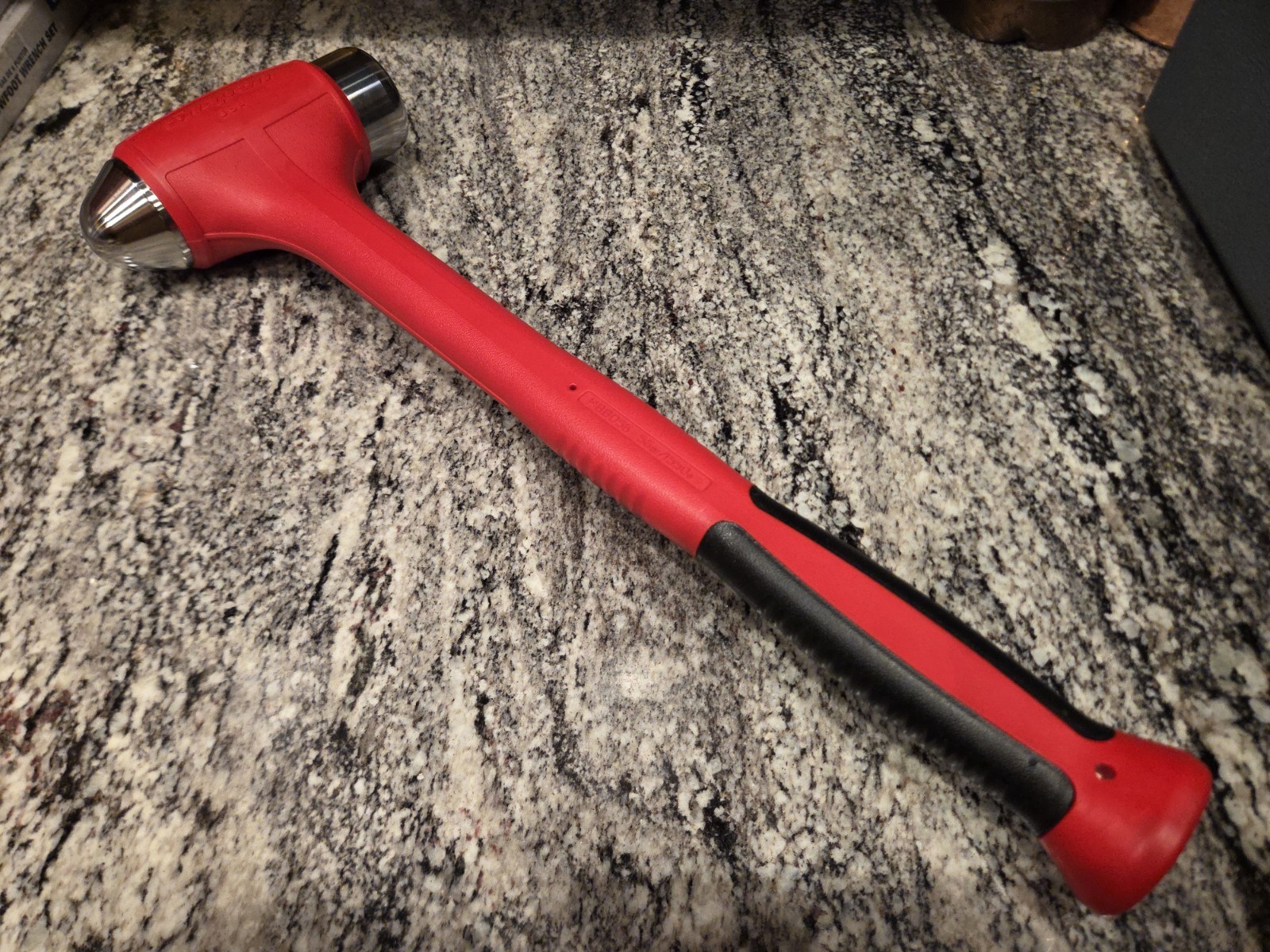 Snapon Tools 56oz Dead Blow Ball Peen Hammer – RED