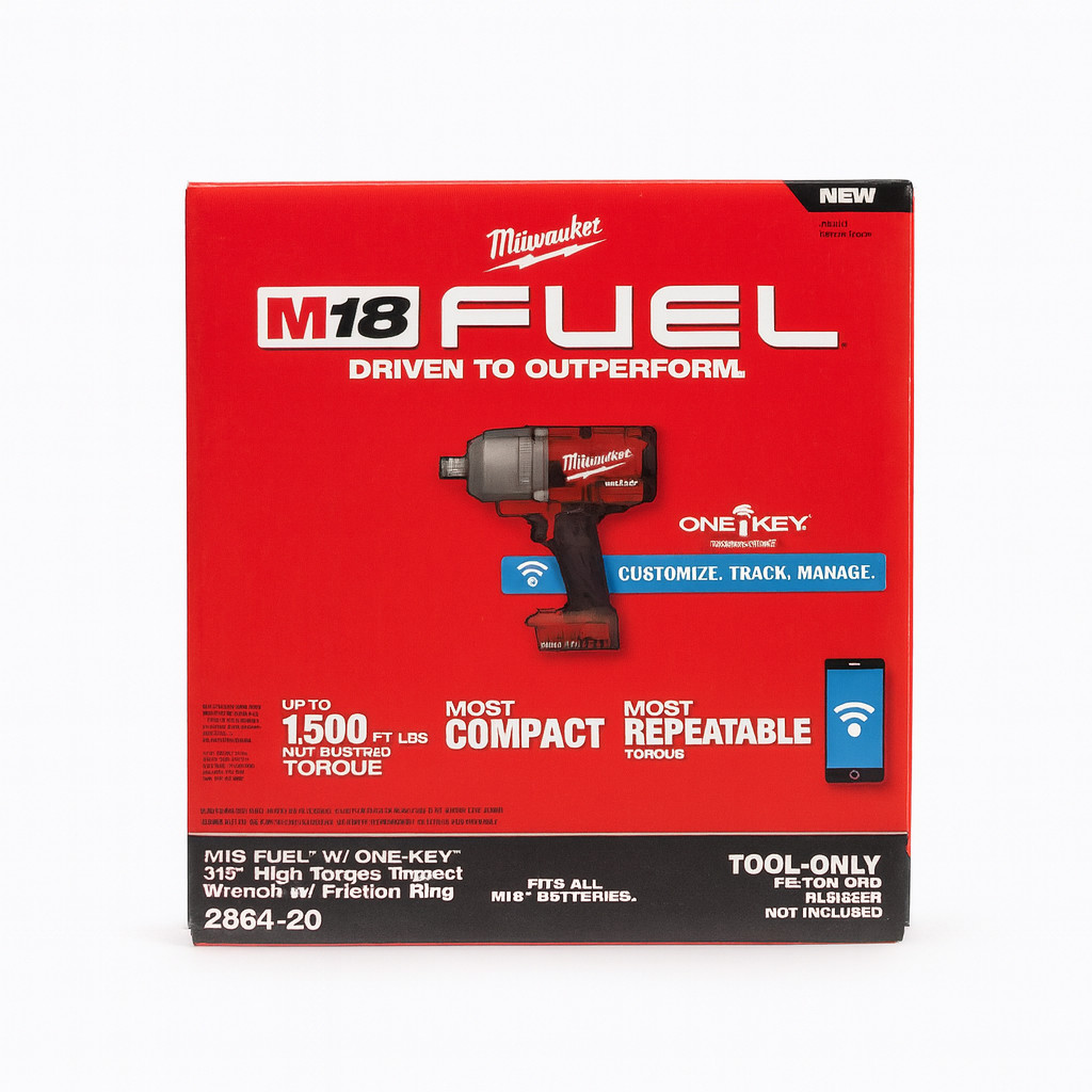 Milwaukee M18 FUEL ONE-KEY 18V Lithium-Ion Cordless 3/4″ Impact Wrench