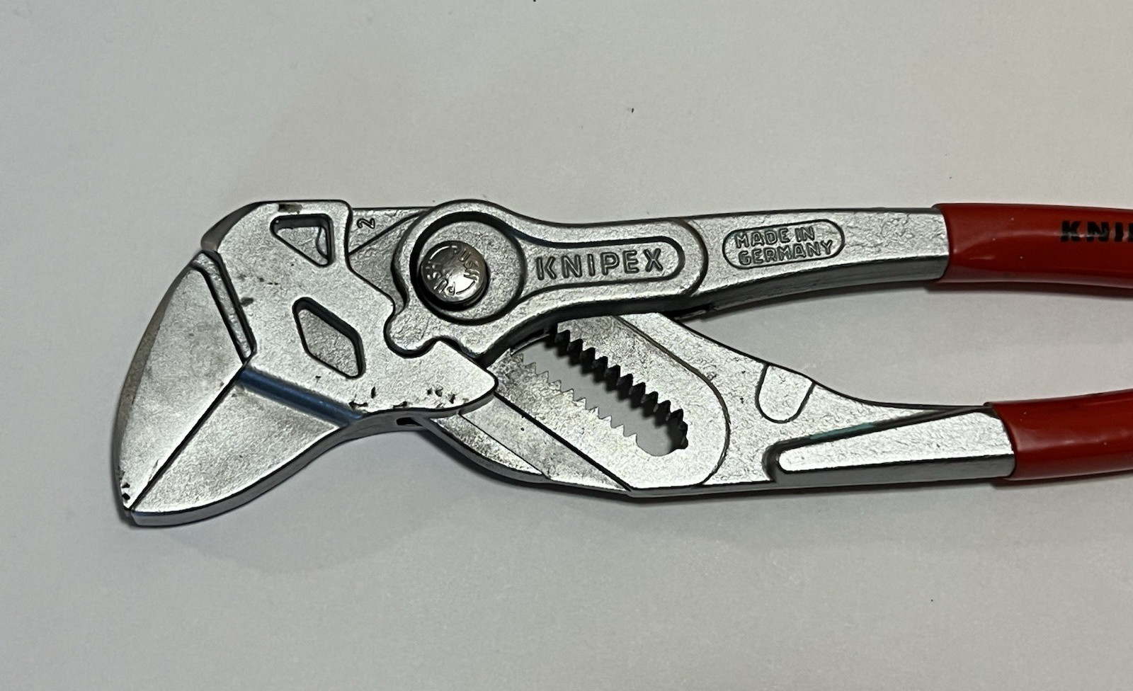 Knipex 10″ Pliers Wrench 86 03 250 1-3/4″ Smooth Jaws Pliers Made in Germany