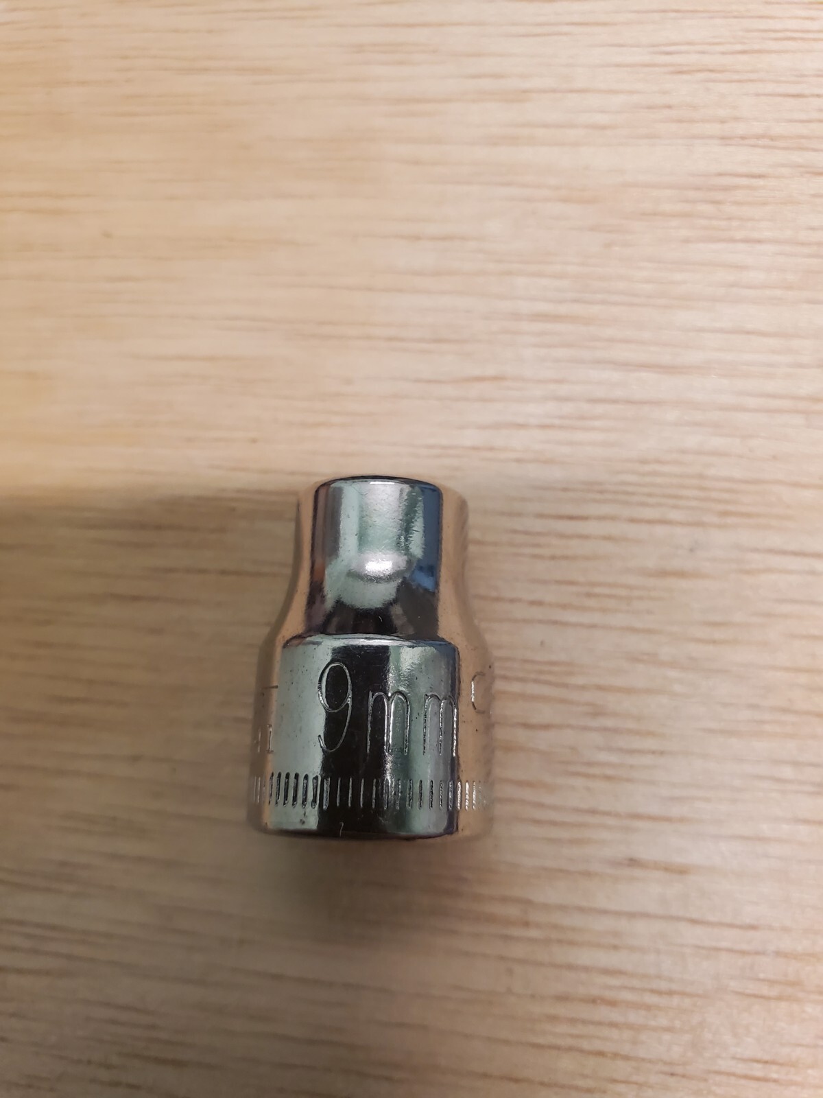 Craftsman USA 9mm 6 Point 3/8″ Drive Shallow Socket G 43541 Inverted