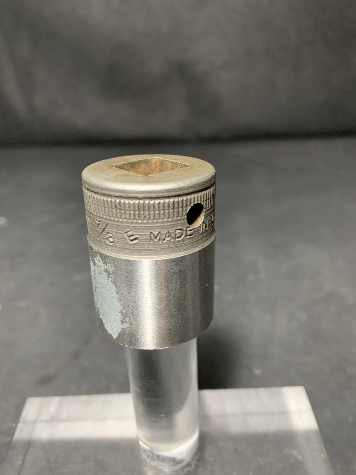 Vintage 1944 Snap-On Tools SW280 «E» Emergency 7/8” Socket 1/2” Drive 12 Point