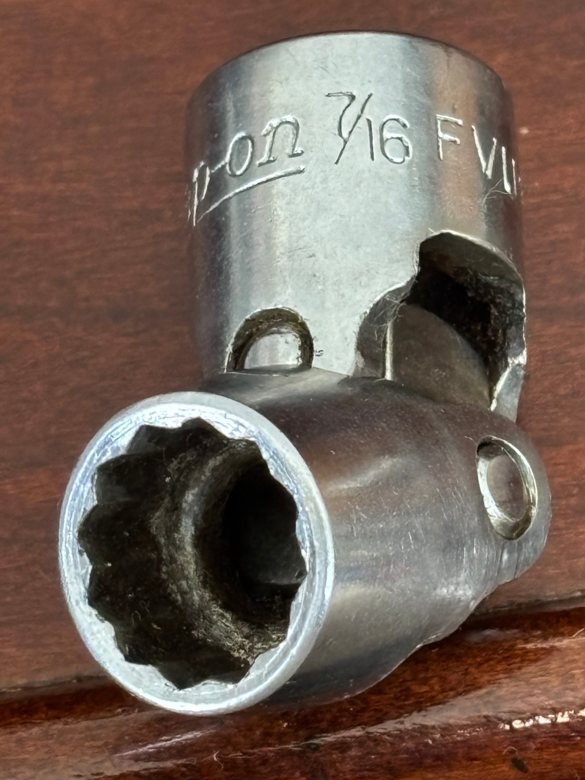 Snap-on Deep Sockets-12pt-3/8″ Dr -9/16″, 1/4″, 18mm -Plus 7/16″ Fvu14-Lot of 4