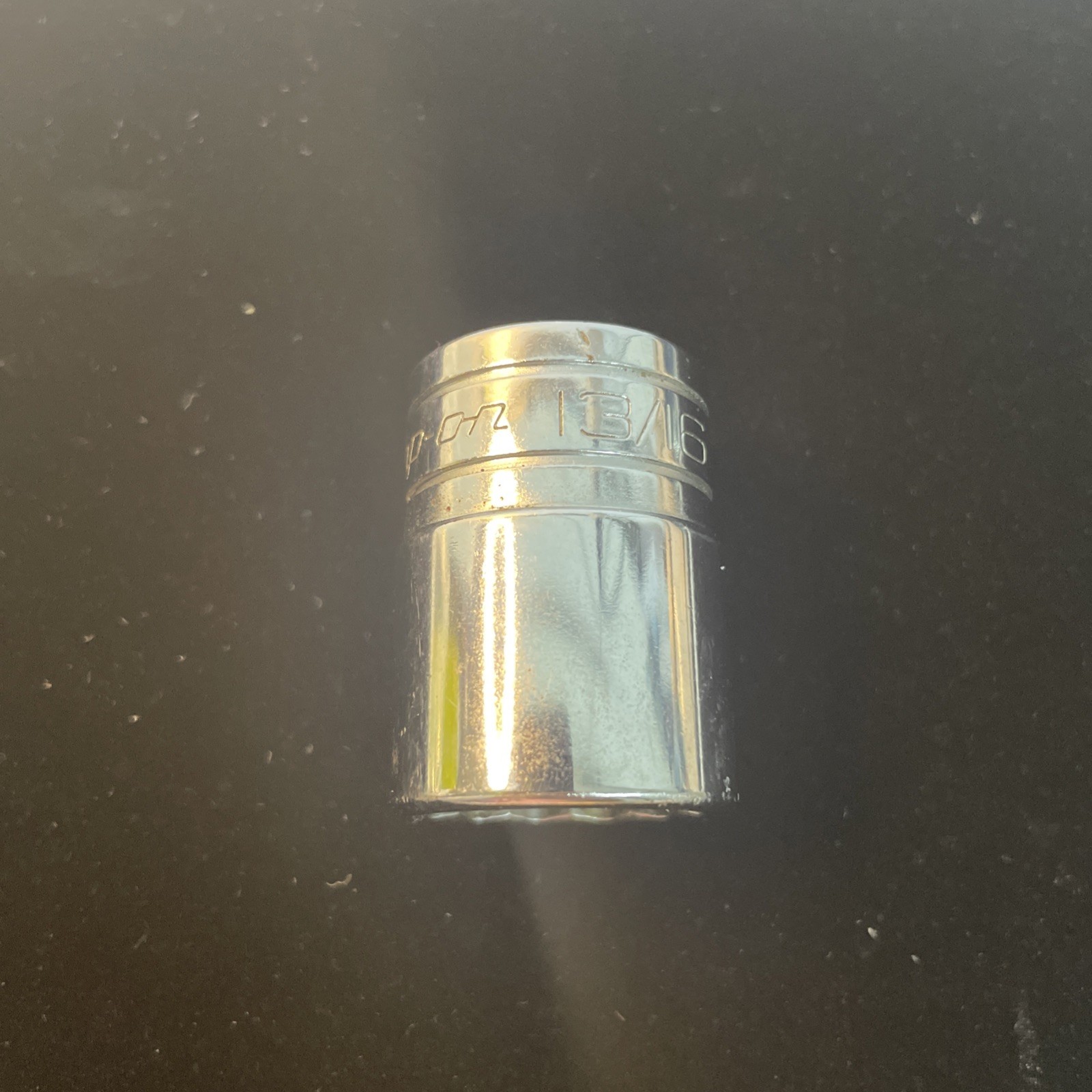 Snap On Tool SW261 – 1/2 Dr 12Pt SAE 13/16 Flank Dr Shallow Chrome Socket USA