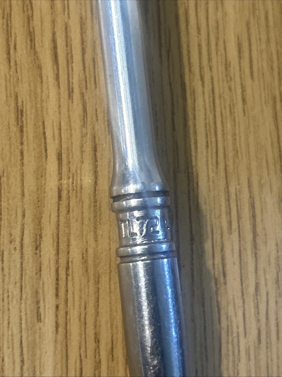SNAP ON 1/4″ DRIVE CHROME TL72 6 1/2″ LONG HANDLE RATCHET DUAL 80 TECHNOLOGY