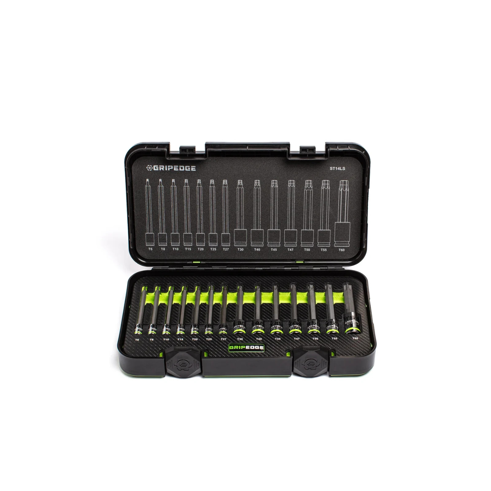 GripEdge MST45S 45pc Master RPT Star Driver Set + Free 14pc RPT Long Star Set