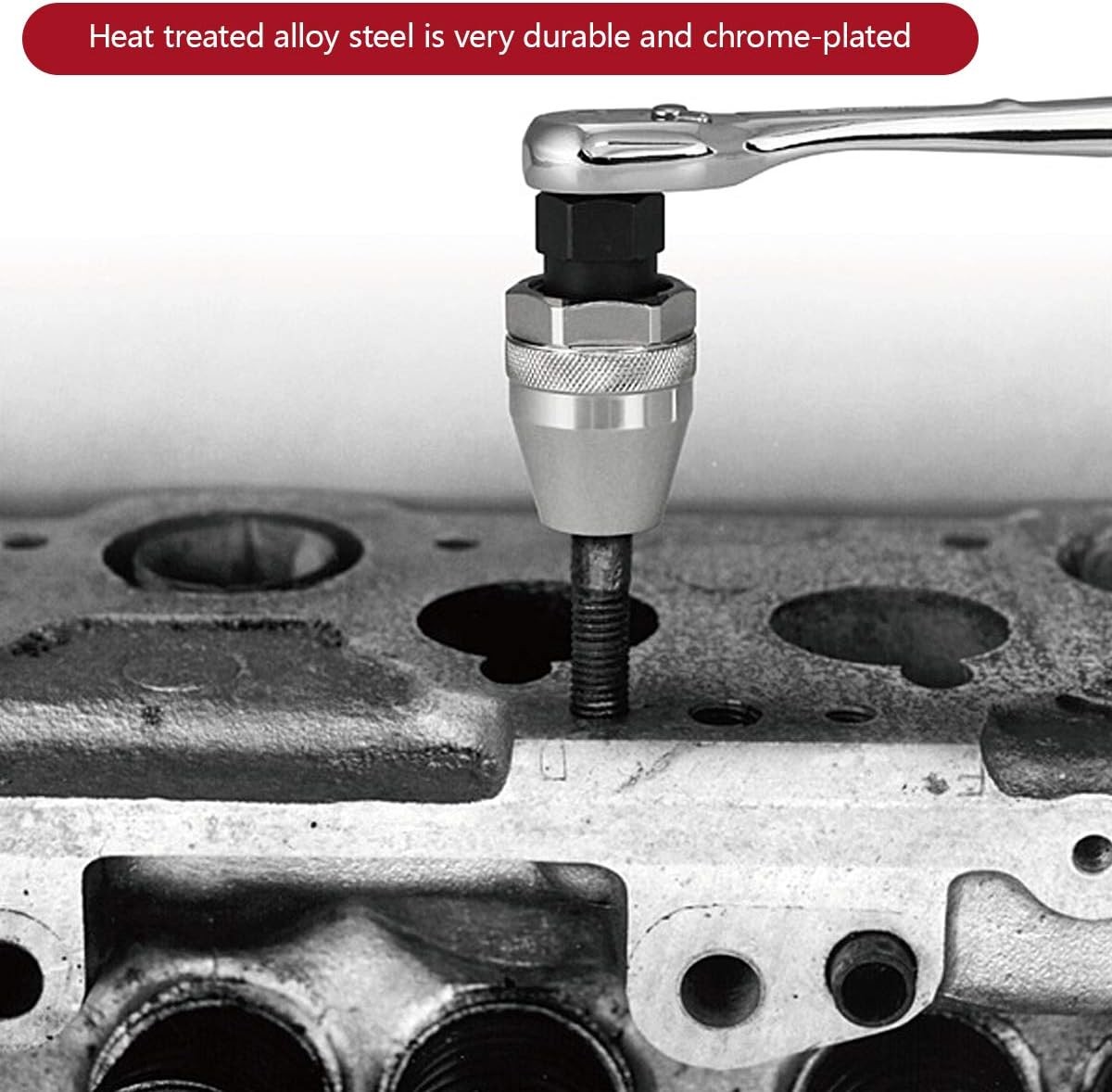 Damaged Bolt Stud Extractor Tool 1/4″ to 1/2″ Broken Bolt Remover