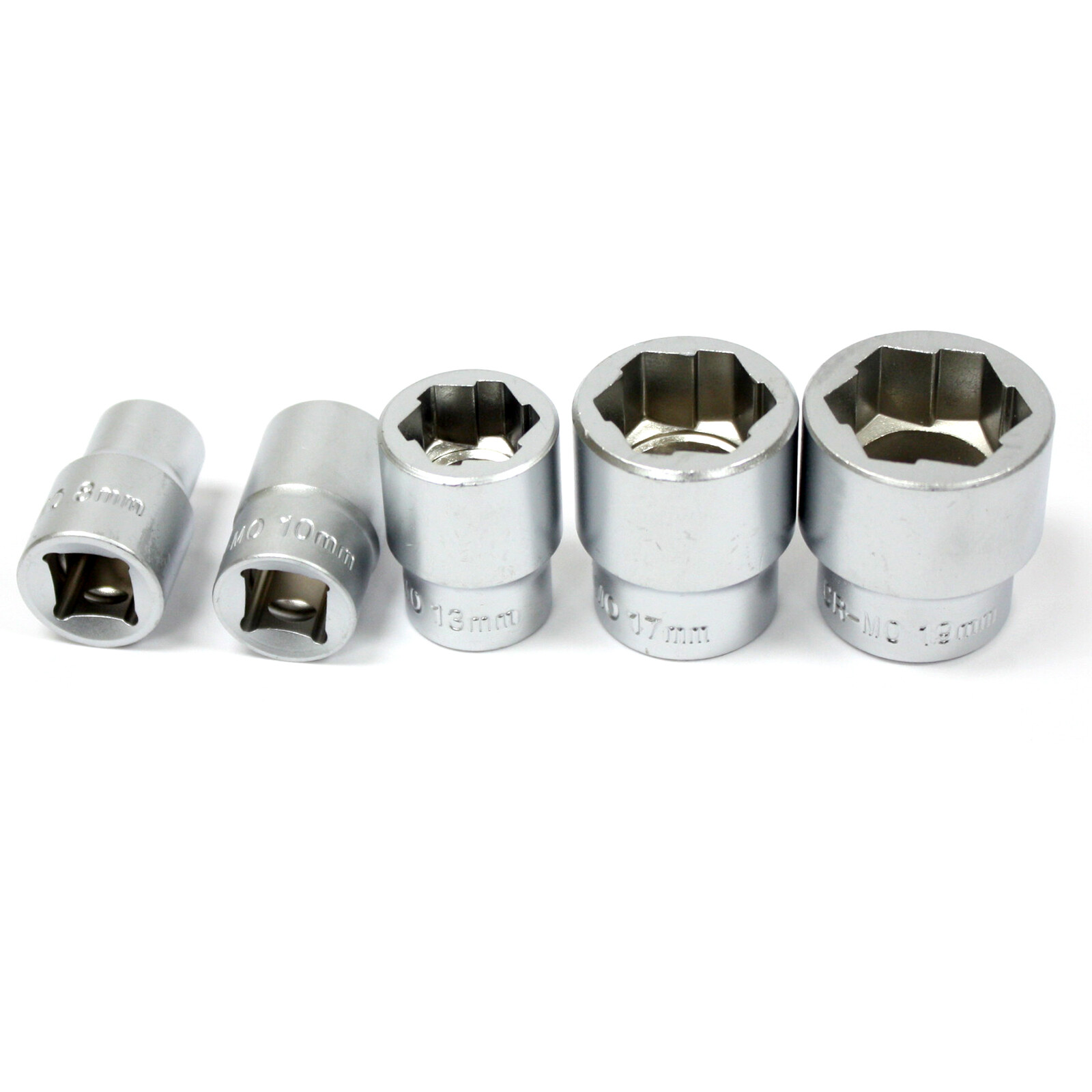 5pcs 3/8″ Dr. Impact Bolt Extractor Stud NutTwist Socket Set 8 10 13 17 19mm