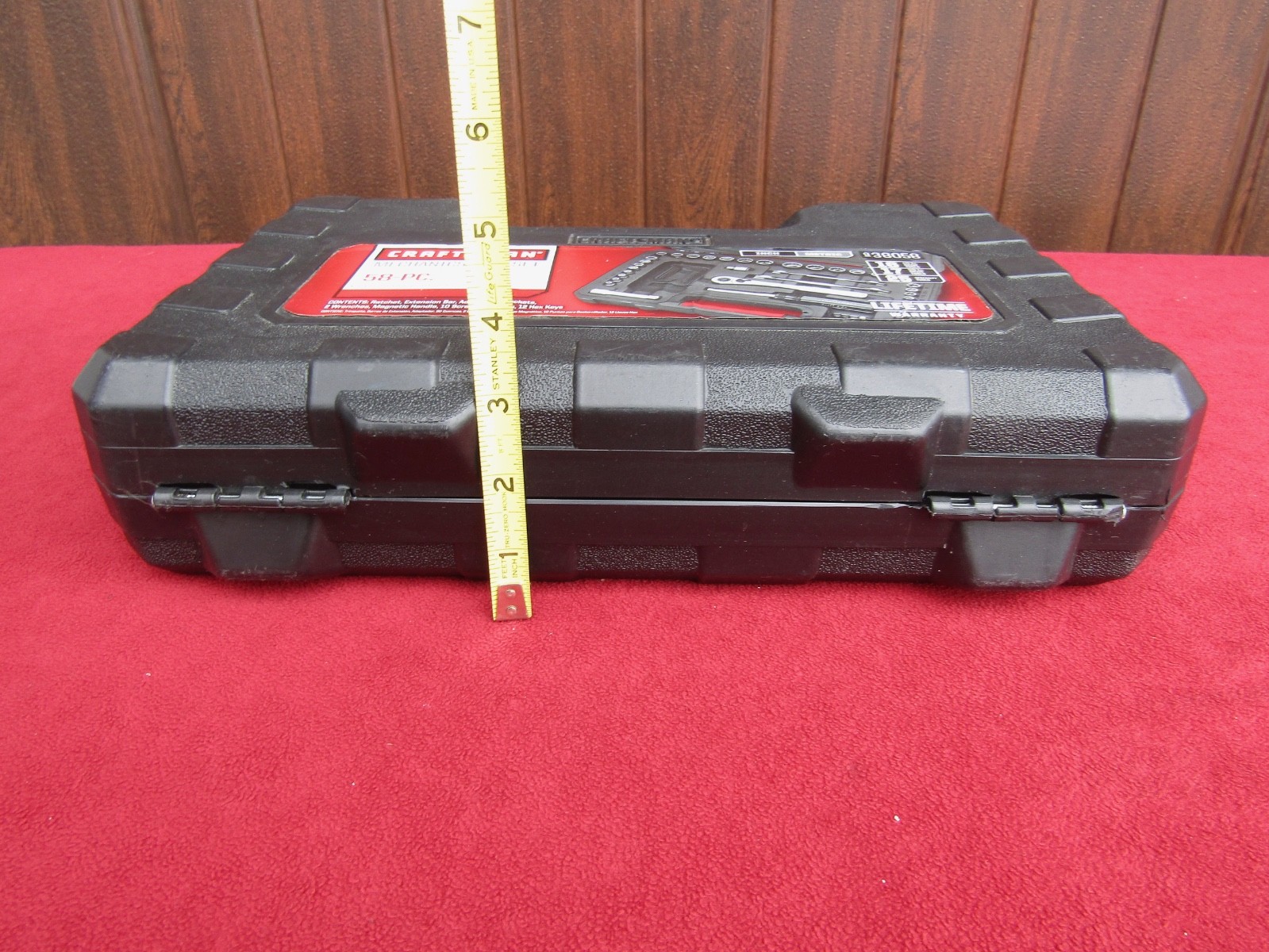 NICE CRAFTSMAN «Almost Complete» 58-PC Mechanics Tool Set 1/4″ & 3/8″ Dr Sockets