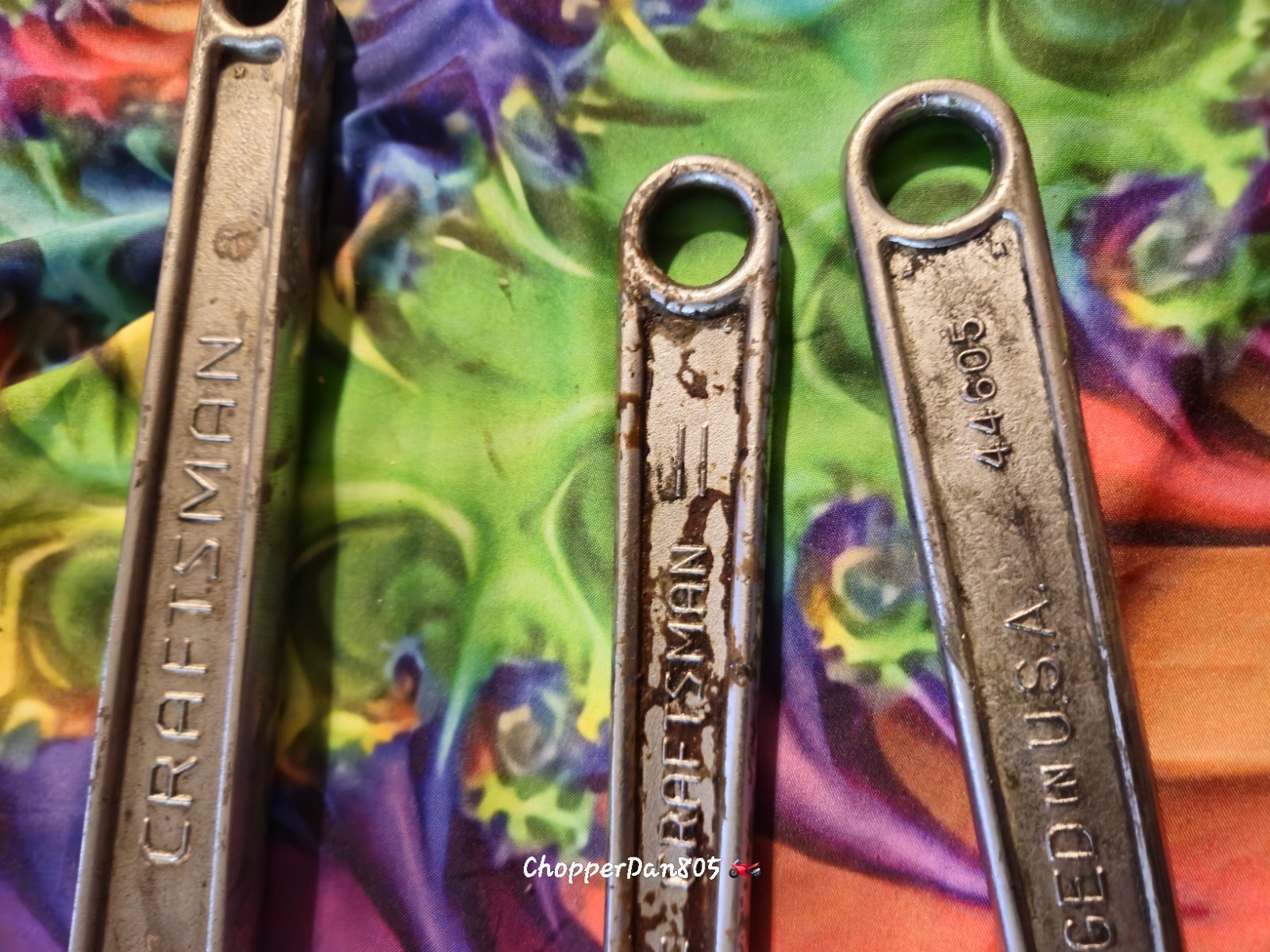 Vintage Craftsman Forged USA Adjustable Wrench Set – 12″ (300mm) & 15″ (380mm) –