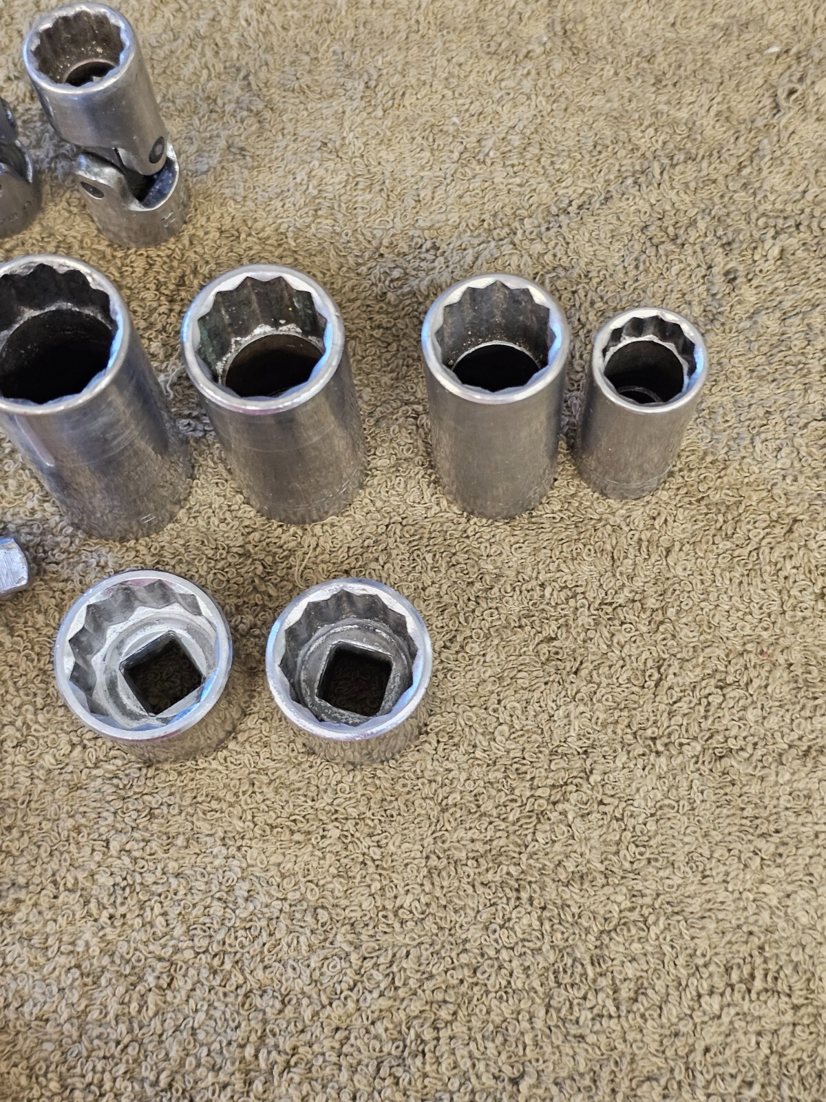 17 Pro America 1/4″ 3/4 Drive Socket Set Ratchet Breaker Bar Swivel Extension
