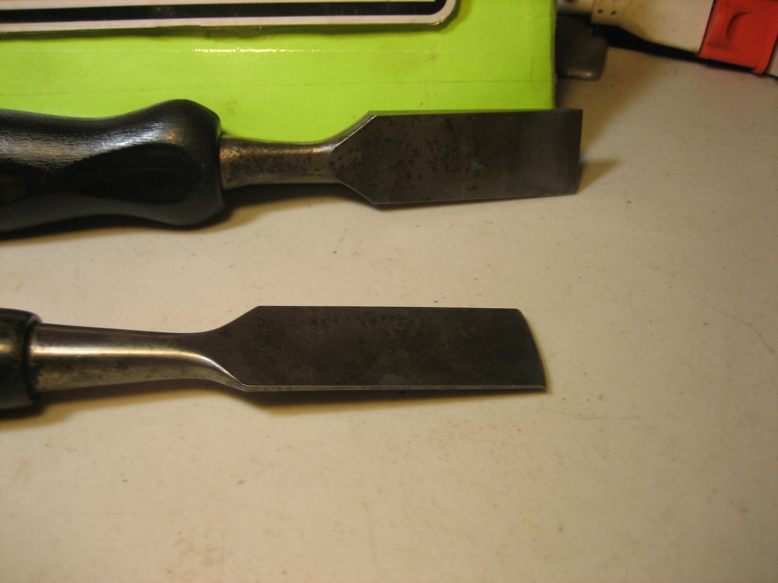 CRAFTSMAN 1″ STRIKING Wood Chisel PLUS EXTRA BOTH USA