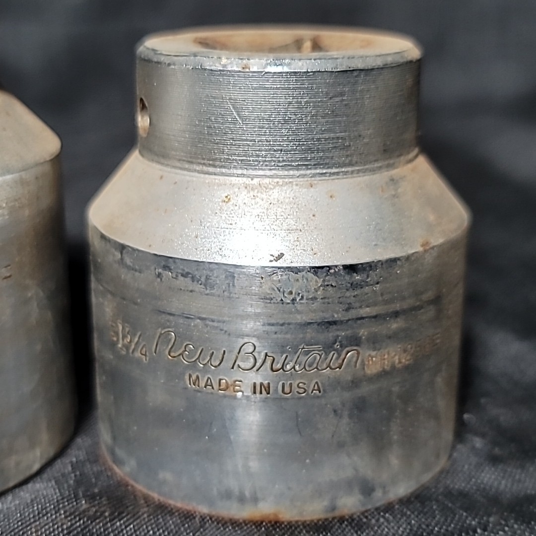 New Britain Sockets 12 Point 3/4” Drive NH 1256 1260 1264 1270 1 3/4 7/8 2 3/16″