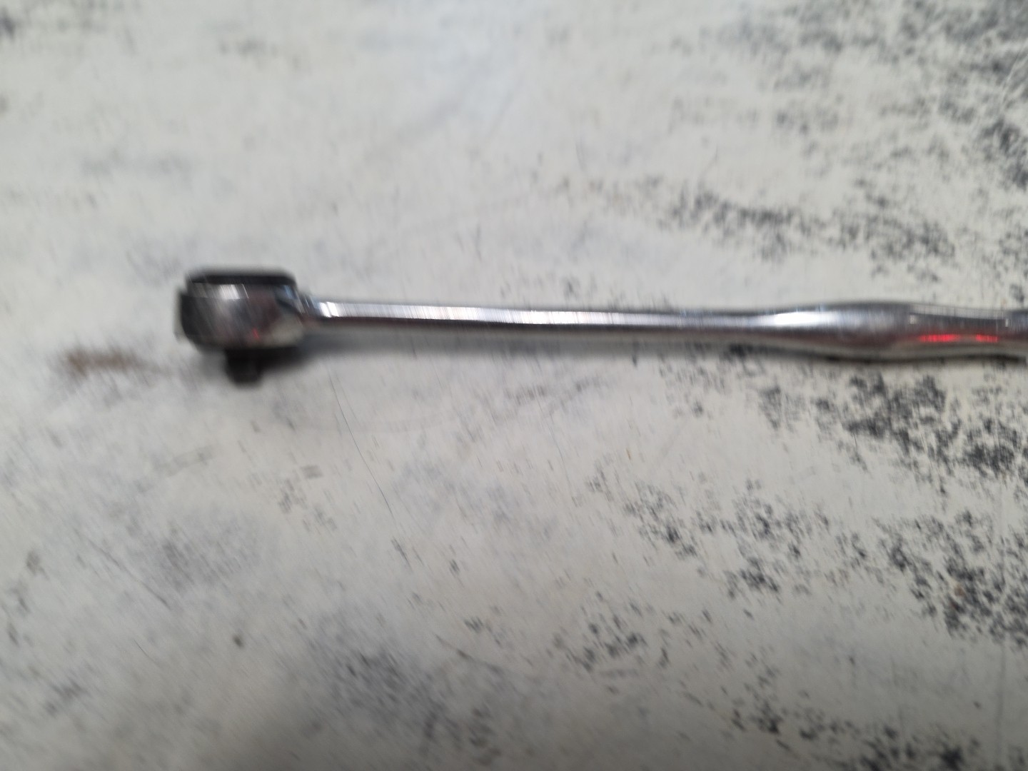 RARE MATCO TOOLS 1/4 DR 7-1/4 INCH EXTRA LONG HANDLE ROUND HEAD RATCHET AR7DP KR